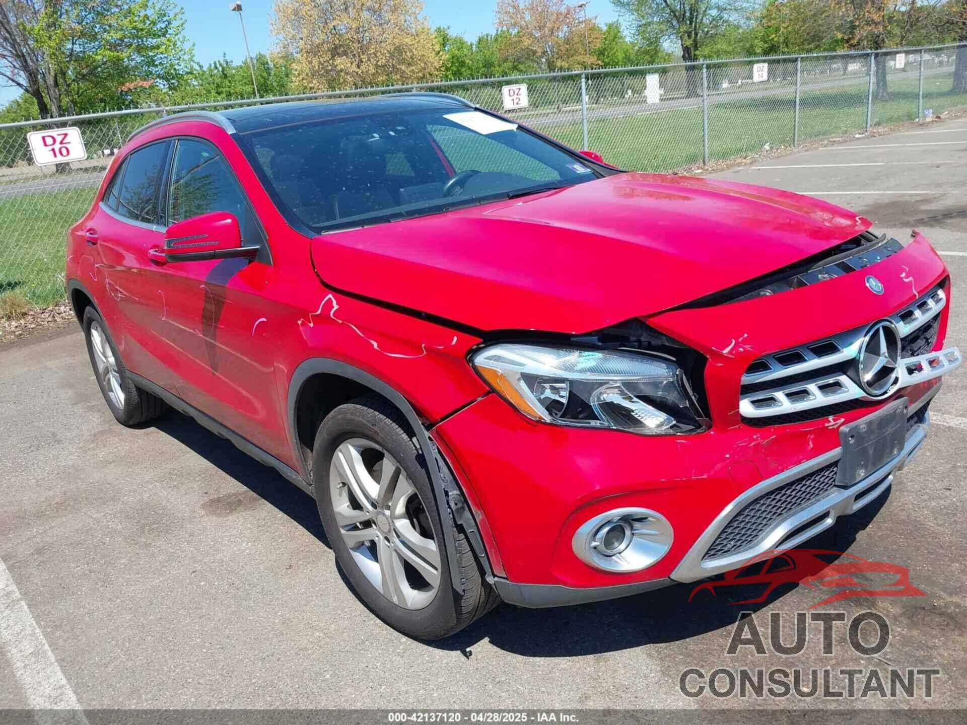 MERCEDES-BENZ GLA 250 2018 - WDCTG4GB7JJ368544