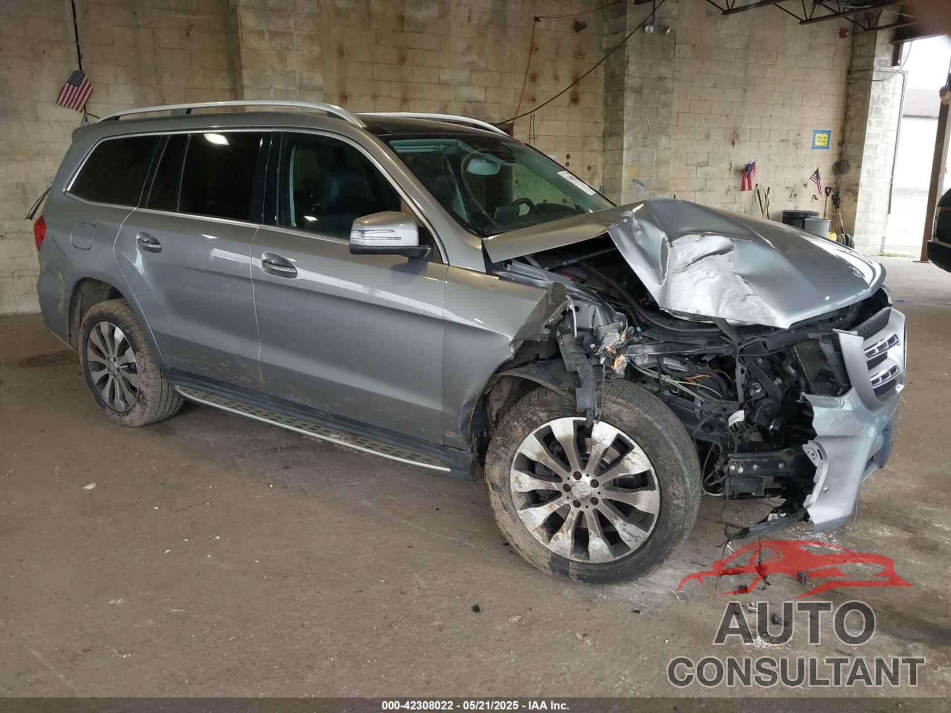 MERCEDES-BENZ GLS 450 2017 - 4JGDF6EE7HA773931