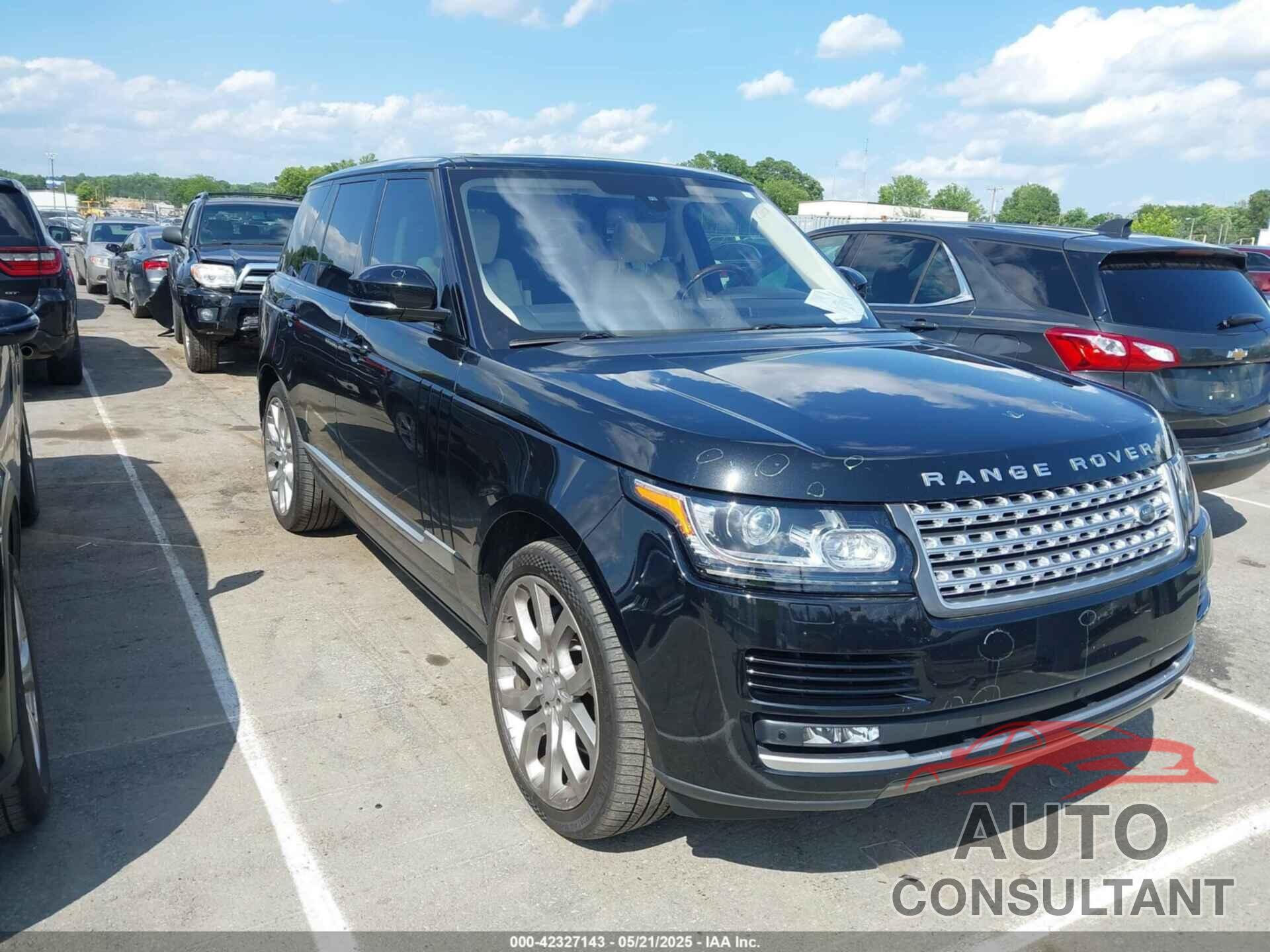 LAND ROVER RANGE ROVER 2016 - SALGS2EF6GA254200
