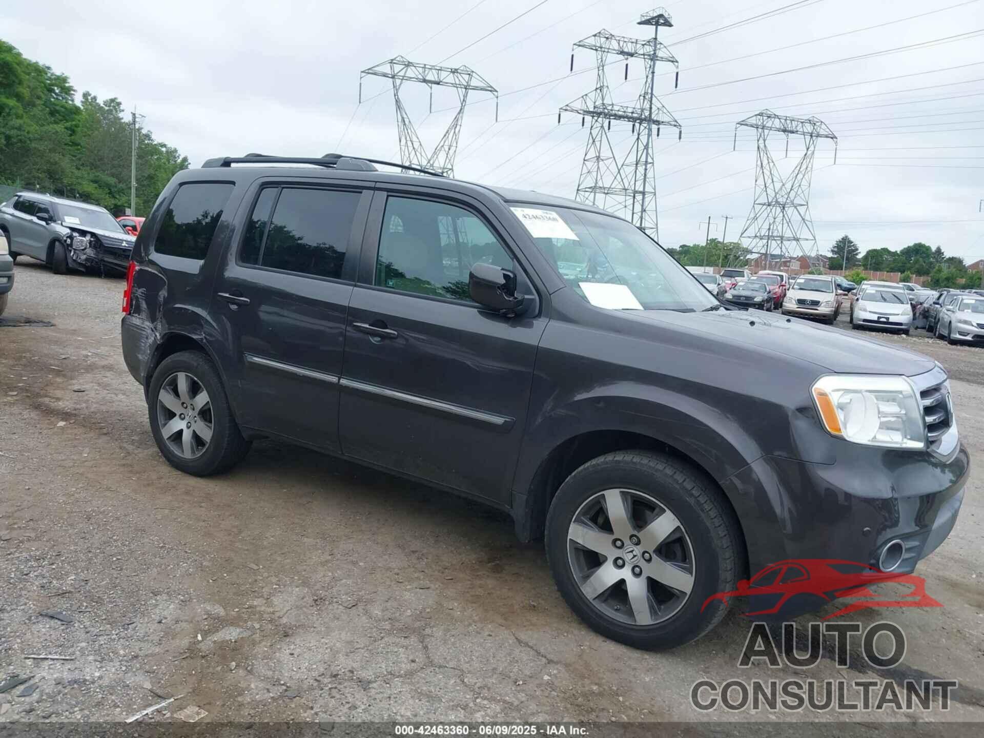 HONDA PILOT 2012 - 5FNYF4H90CB061320