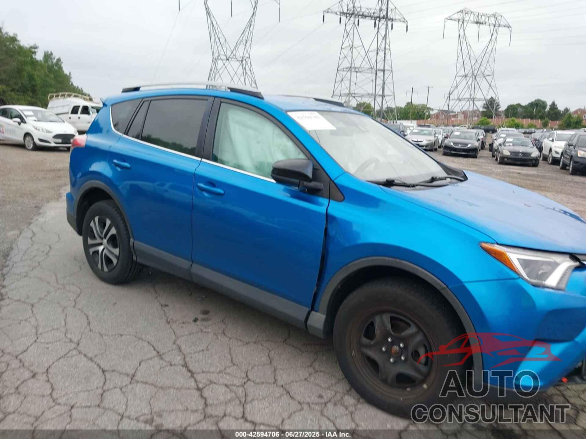 TOYOTA RAV4 2017 - 2T3BFREVXHW606607