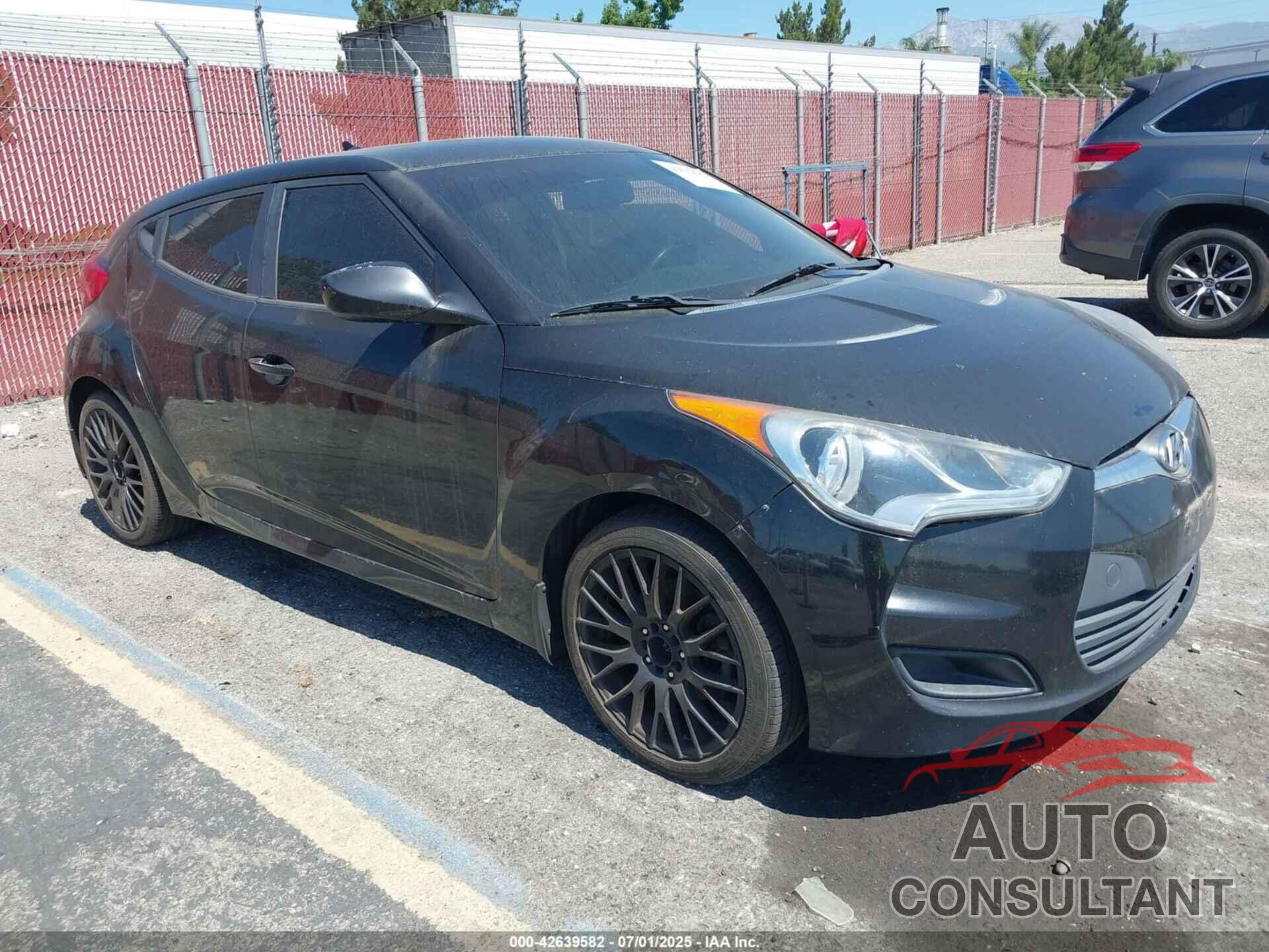 HYUNDAI VELOSTER 2013 - KMHTC6AD4DU151409