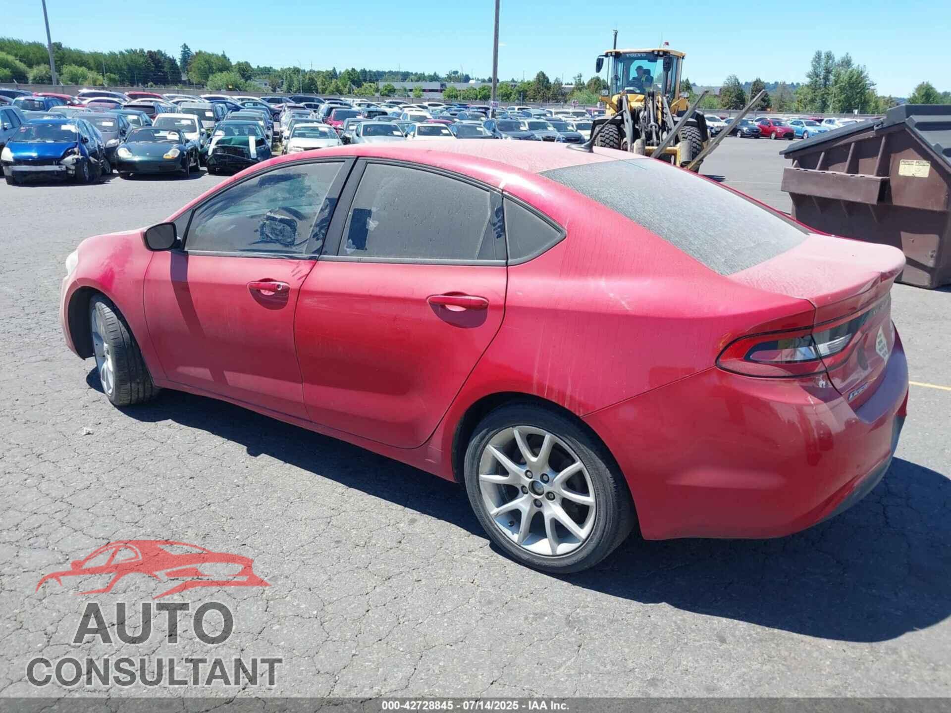 DODGE DART 2014 - 1C3CDFAAXED668629