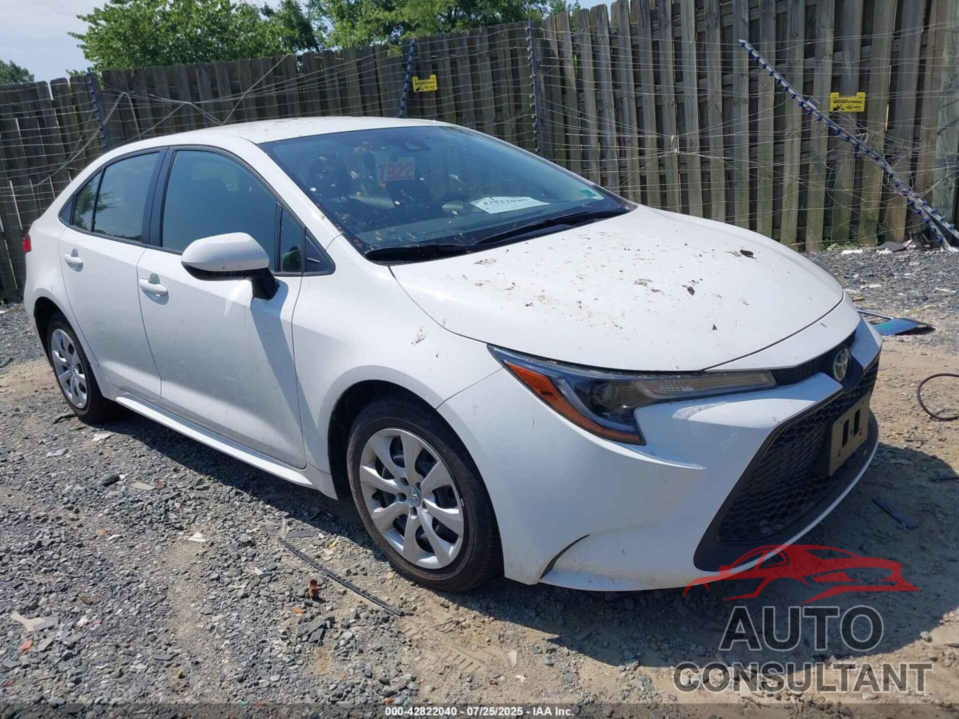 TOYOTA COROLLA 2022 - JTDEPMAE9N3028520