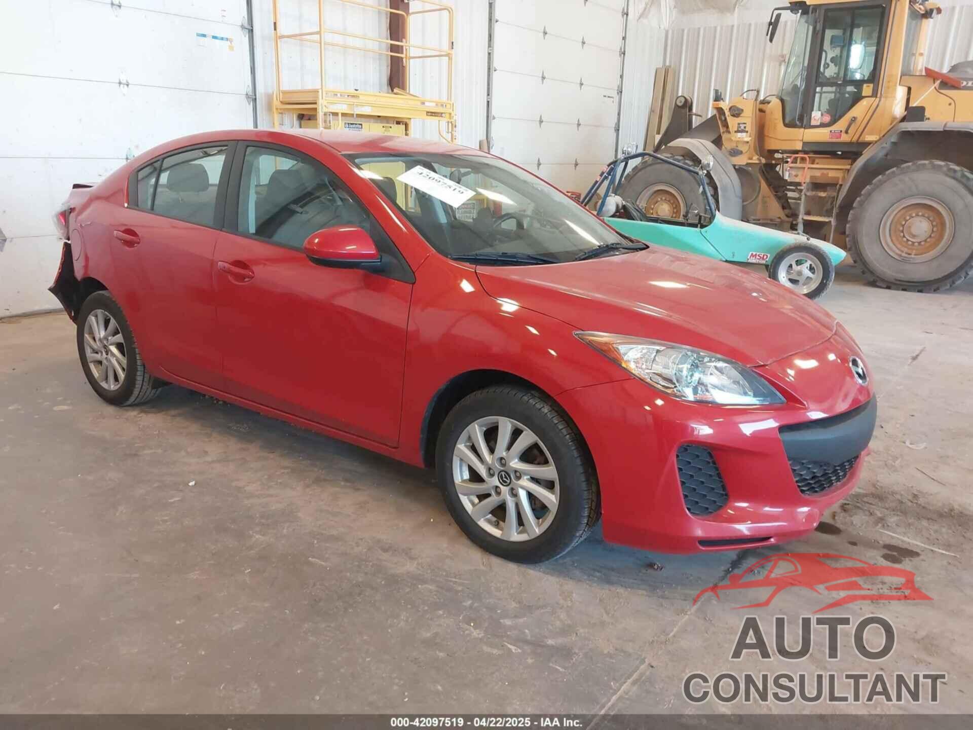 MAZDA MAZDA3 2013 - JM1BL1V71D1806487