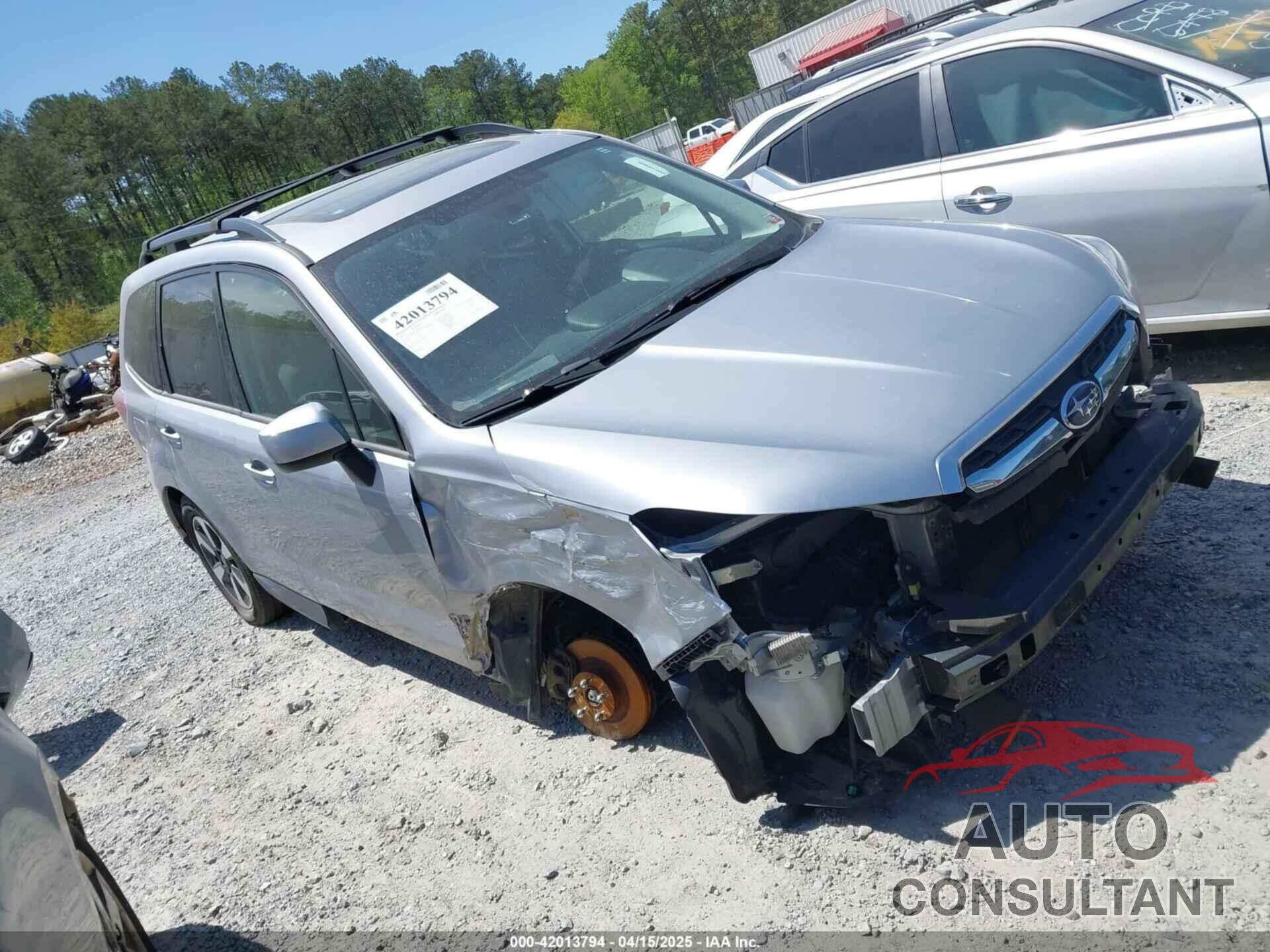 SUBARU FORESTER 2018 - JF2SJAGC1JH556284