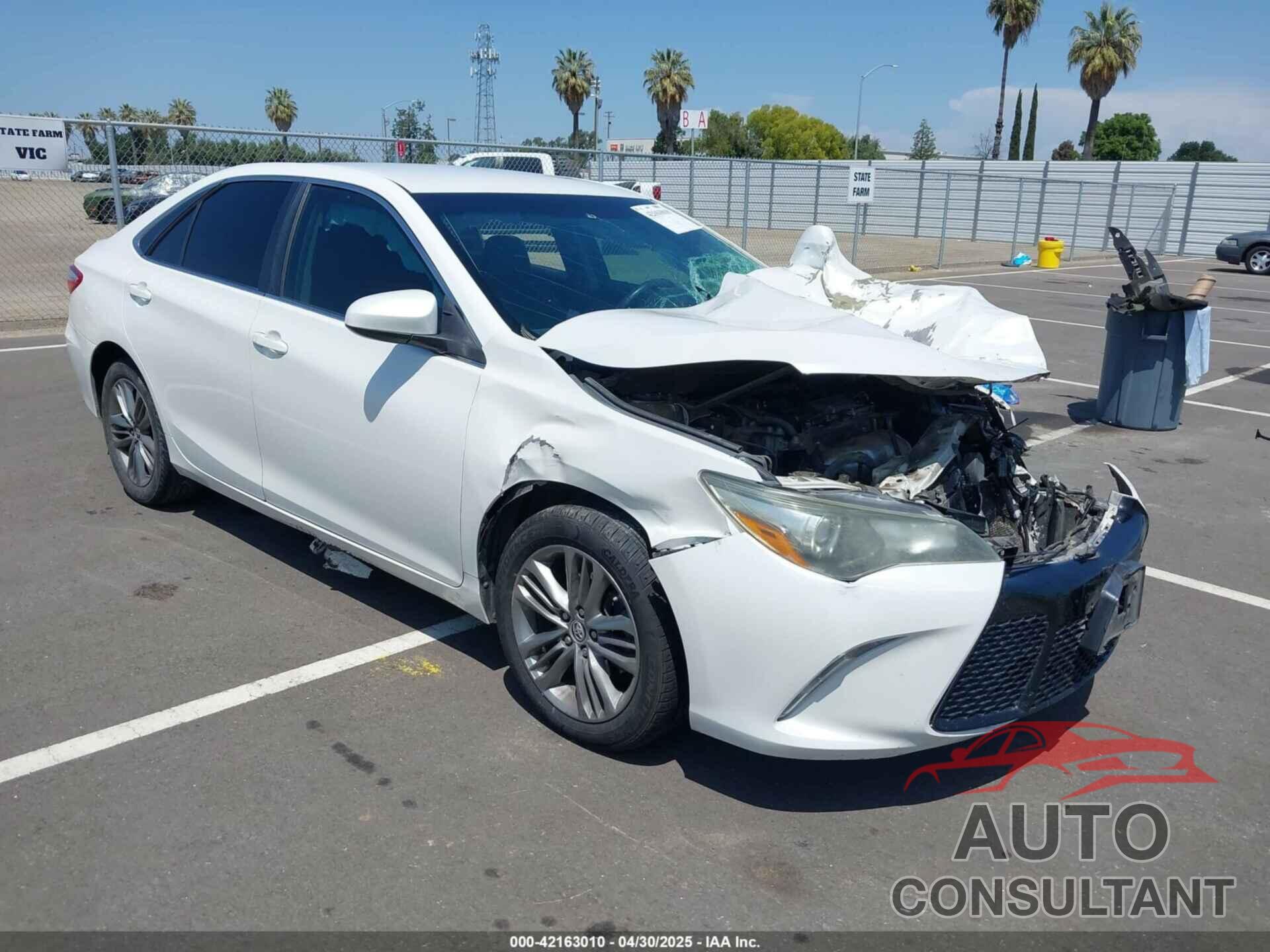 TOYOTA CAMRY 2015 - 4T1BF1FK9FU073399