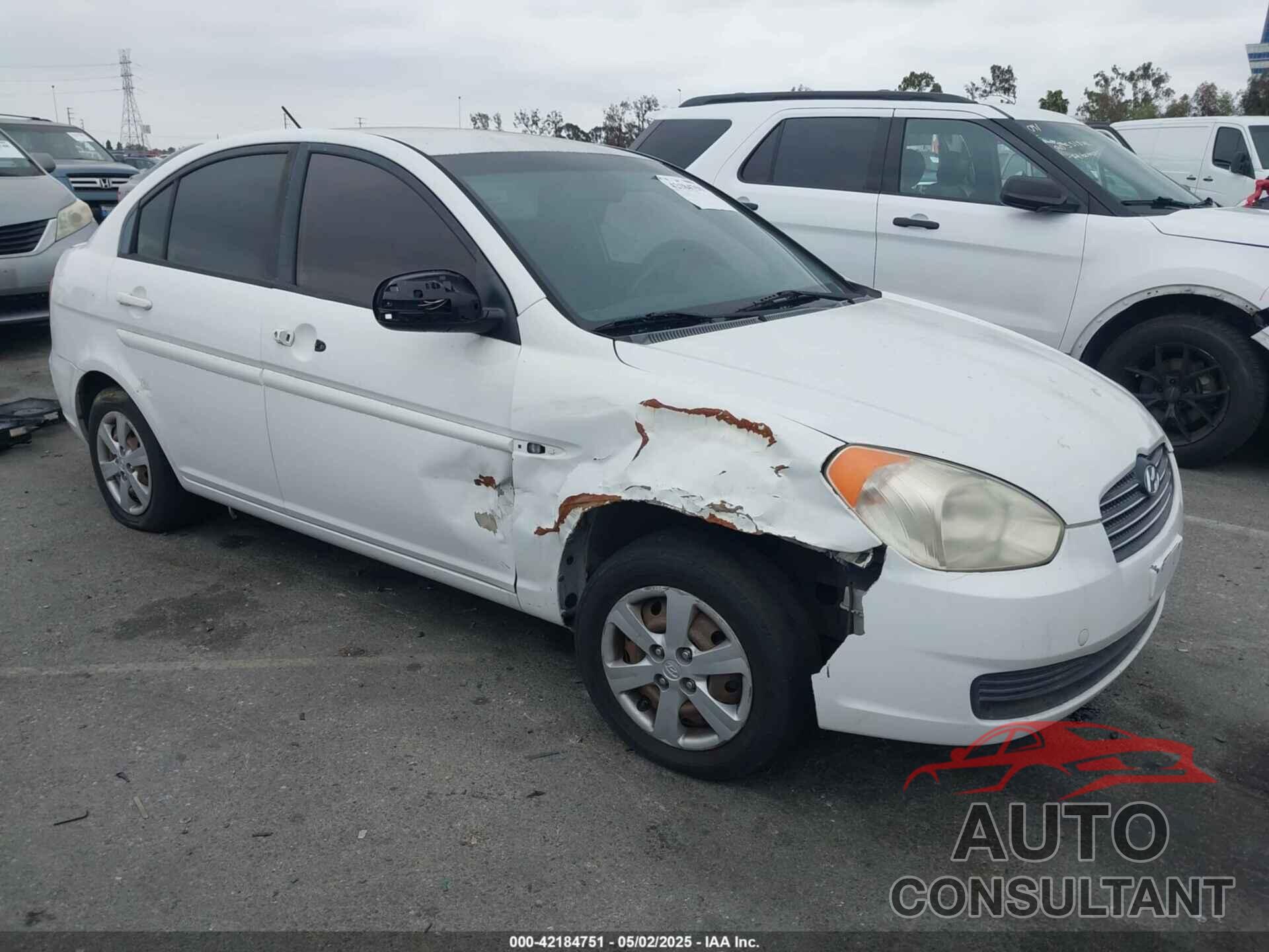 HYUNDAI ACCENT 2011 - KMHCN4AC2BU586772