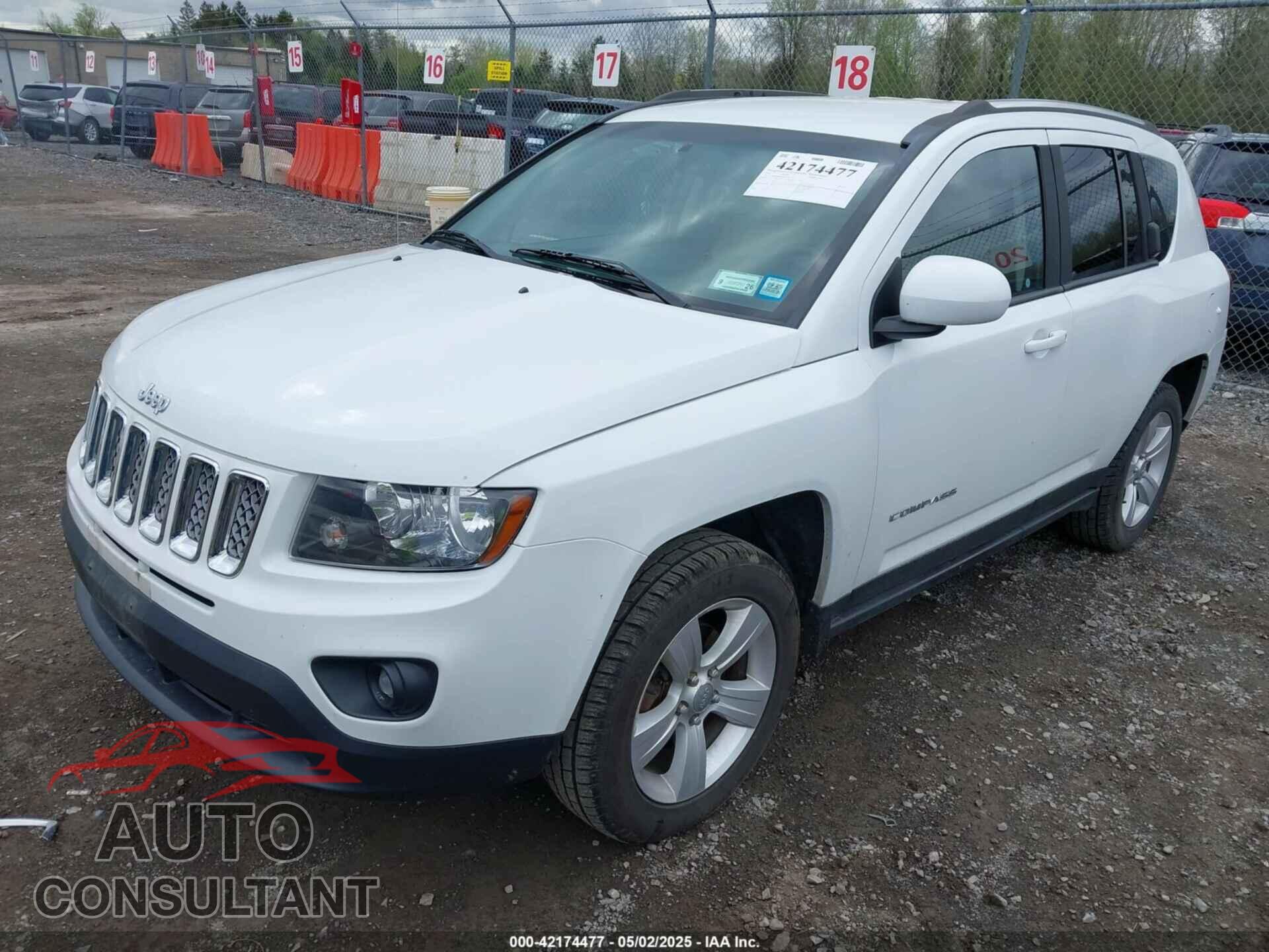 JEEP COMPASS 2014 - 1C4NJDEB6ED827134
