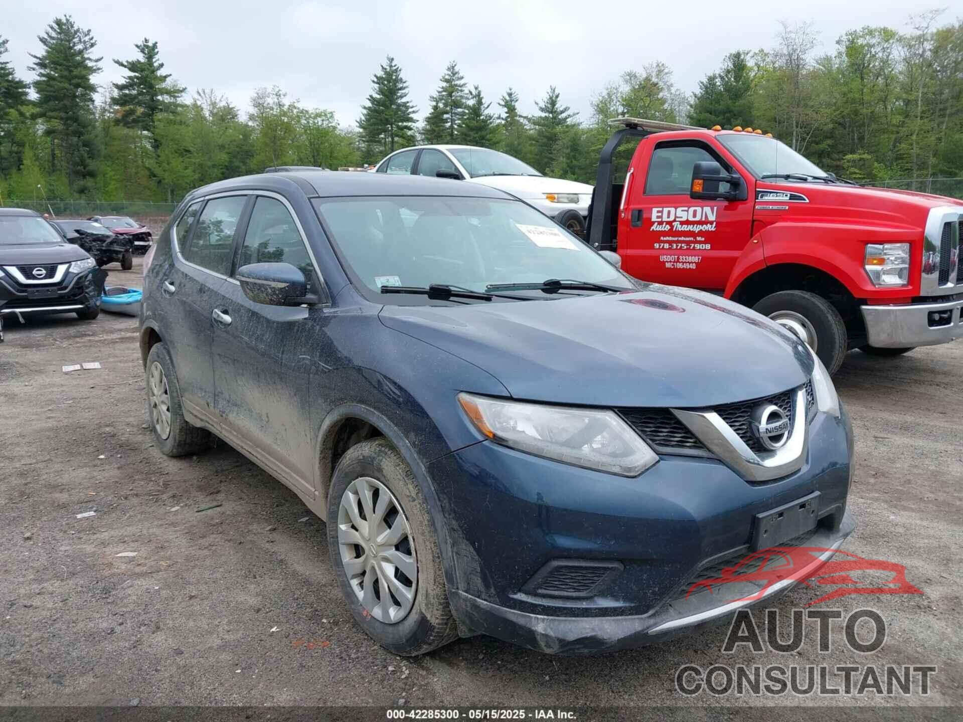 NISSAN ROGUE 2015 - KNMAT2MV1FP578444