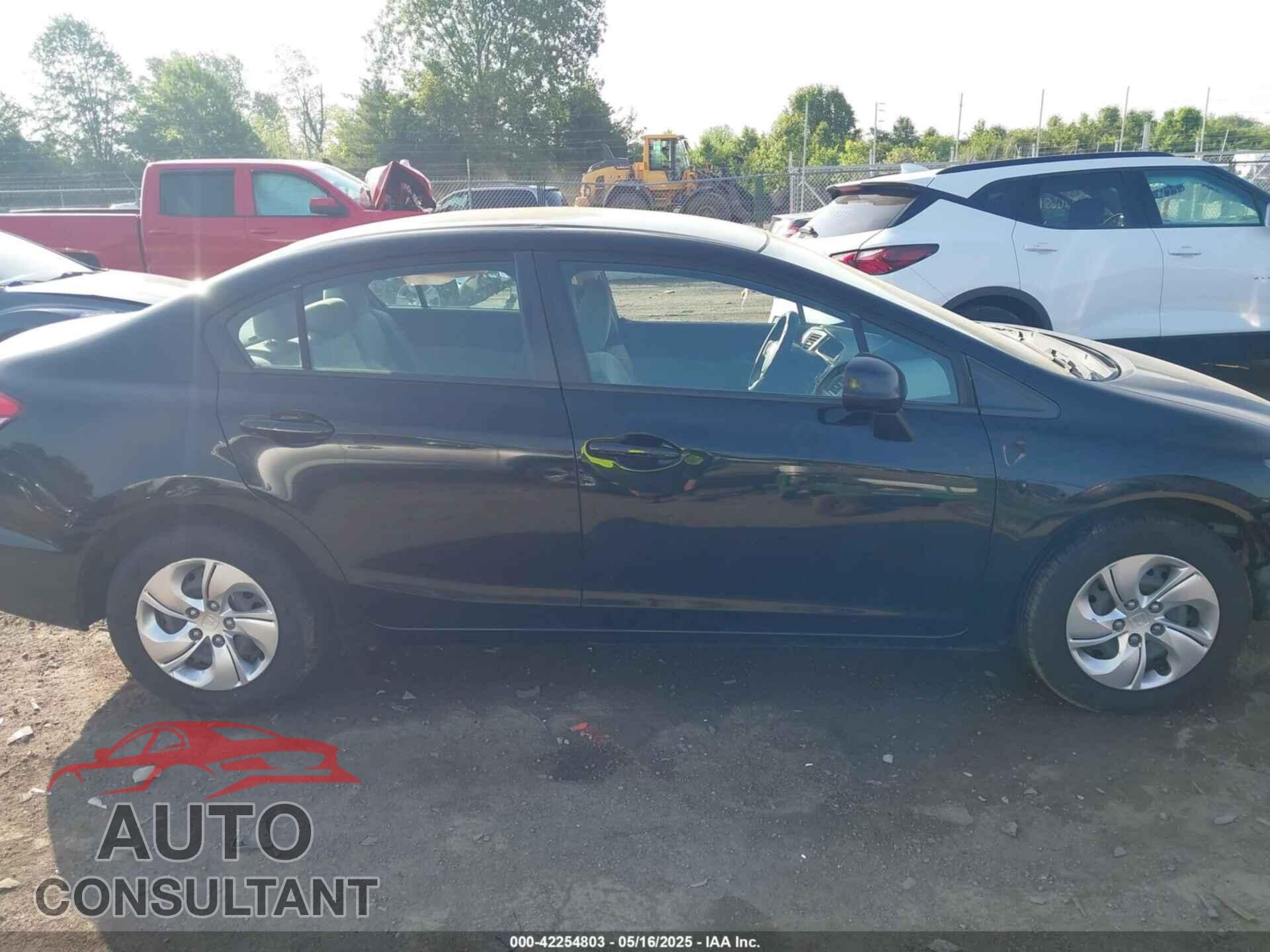 HONDA CIVIC 2013 - 19XFB2F54DE218863