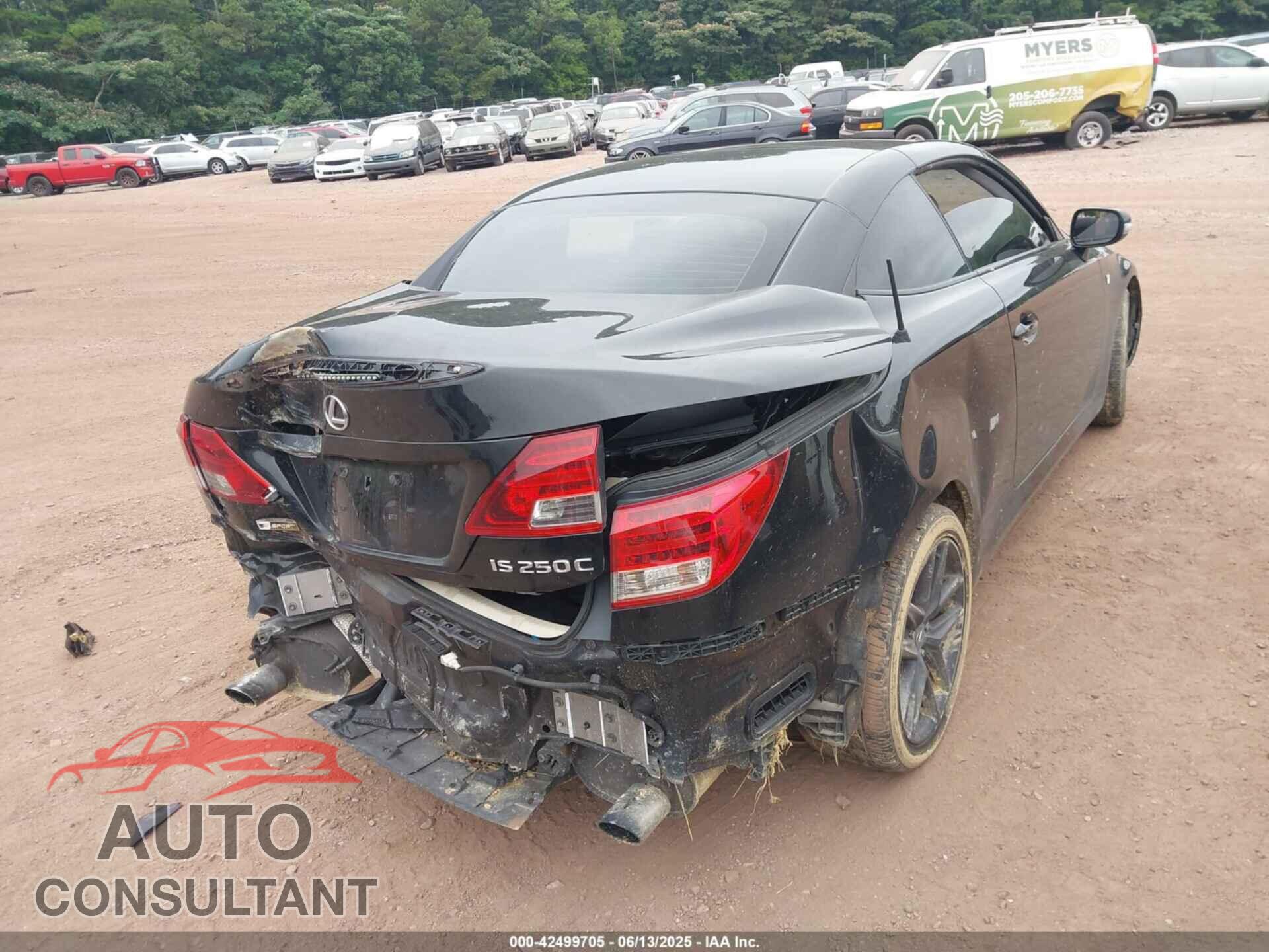 LEXUS IS 2010 - JTHFF2C24A2501365