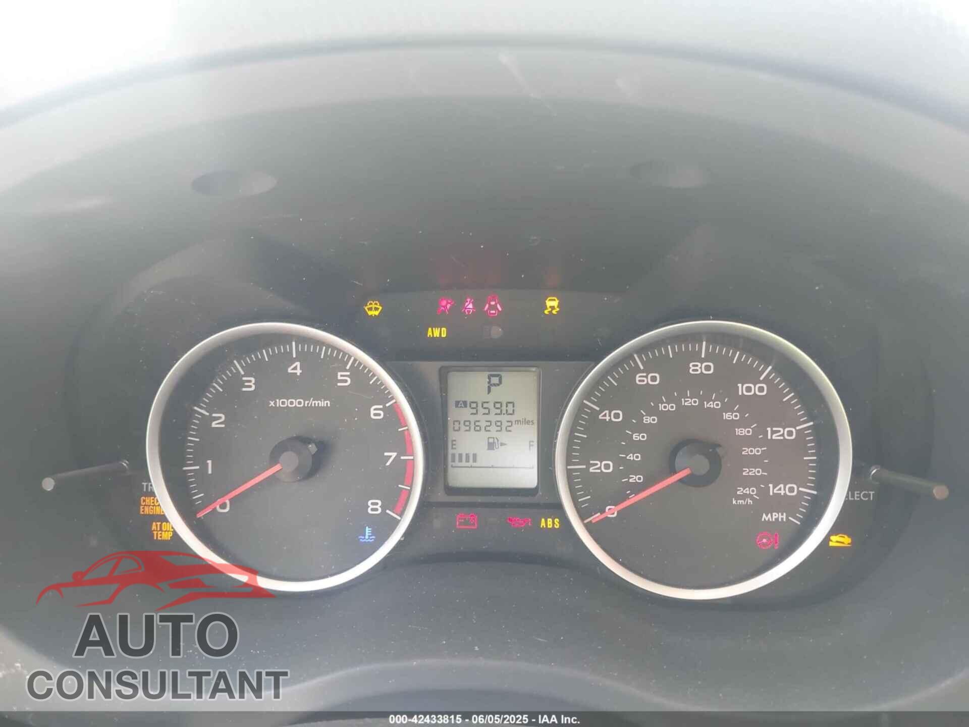 SUBARU FORESTER 2014 - JF2SJAEC3EH457619