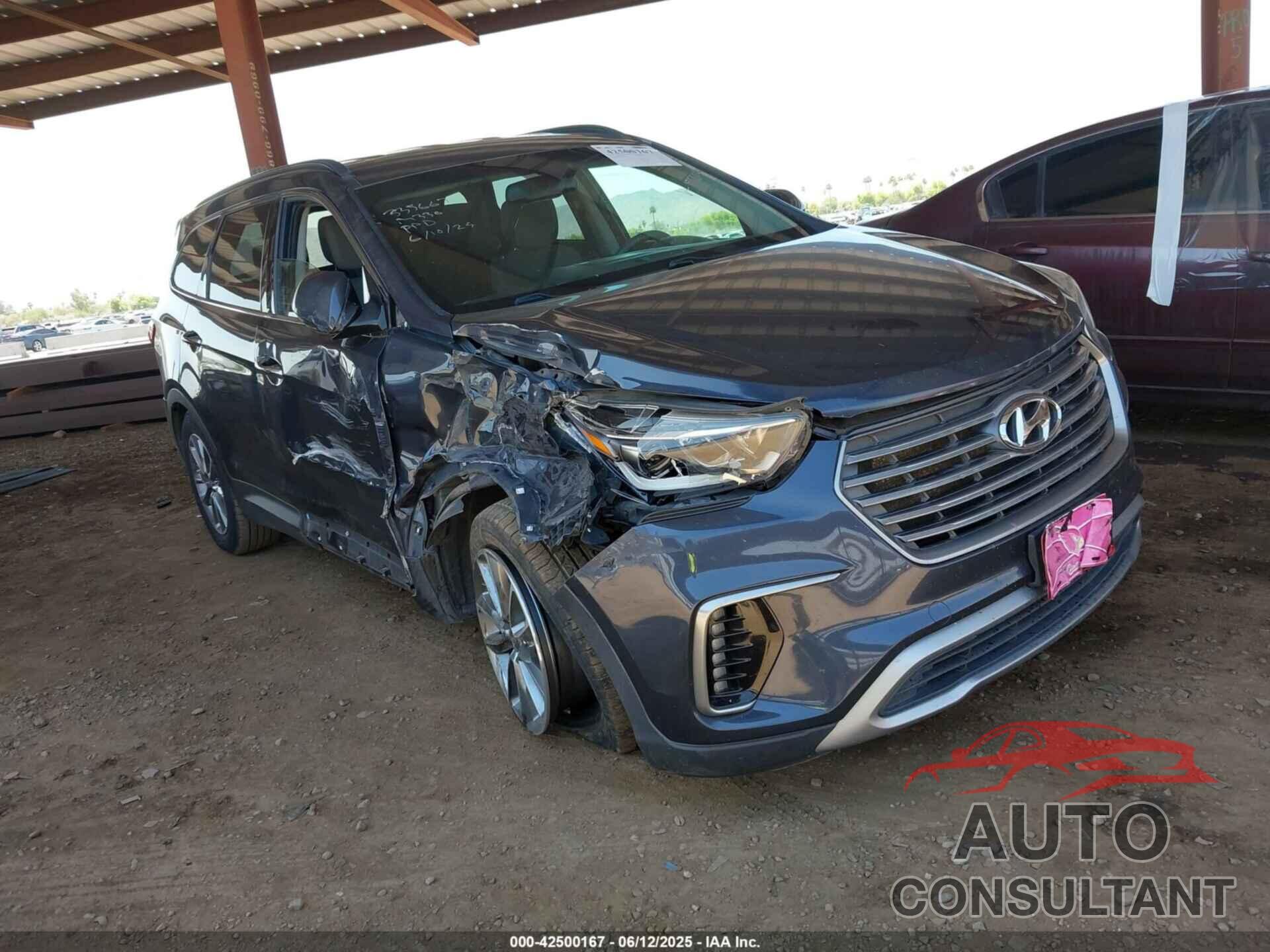 HYUNDAI SANTA FE 2017 - KM8SM4HF2HU195600