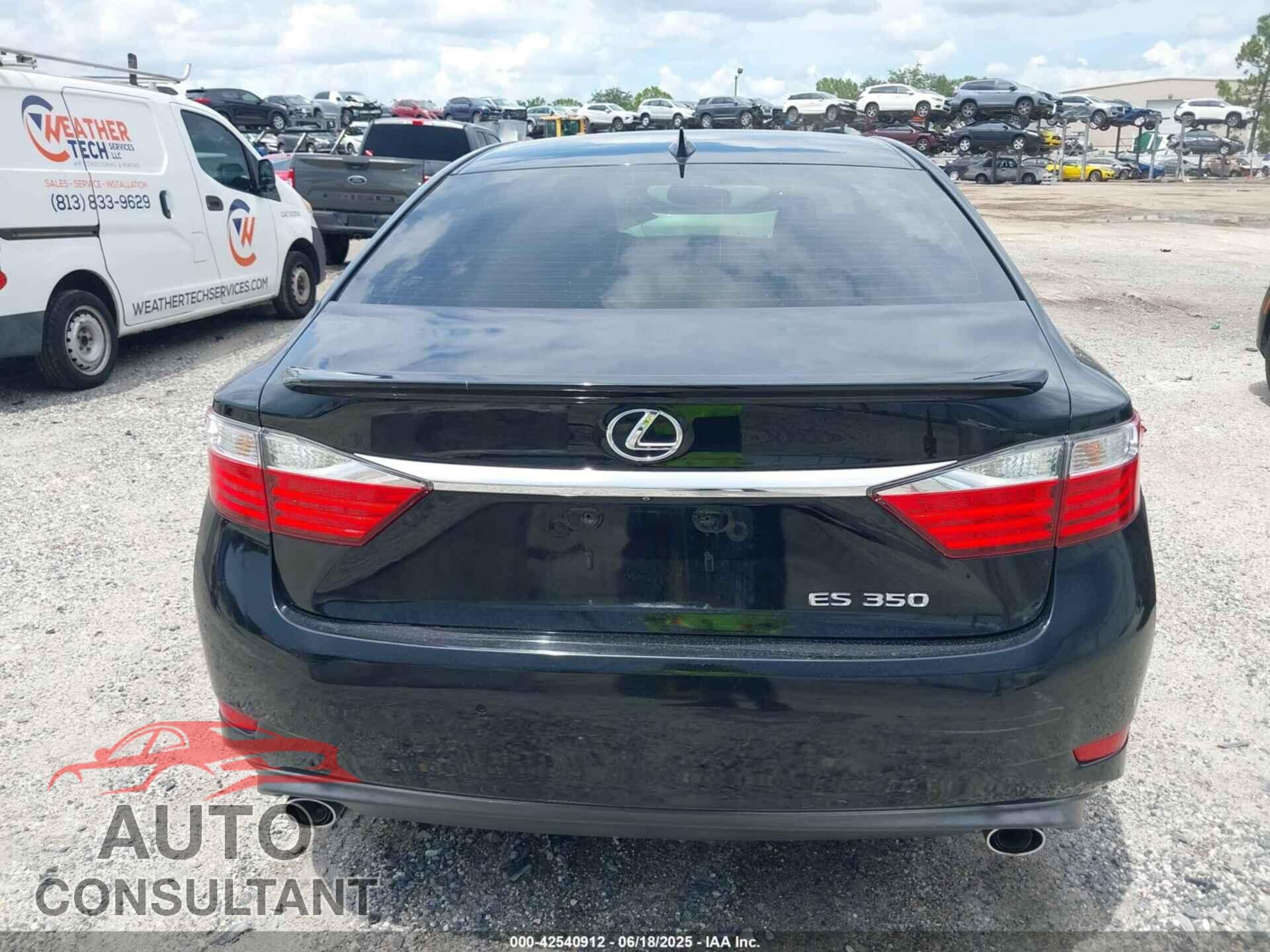 LEXUS ES 350 2015 - JTHBK1GG0F2191488