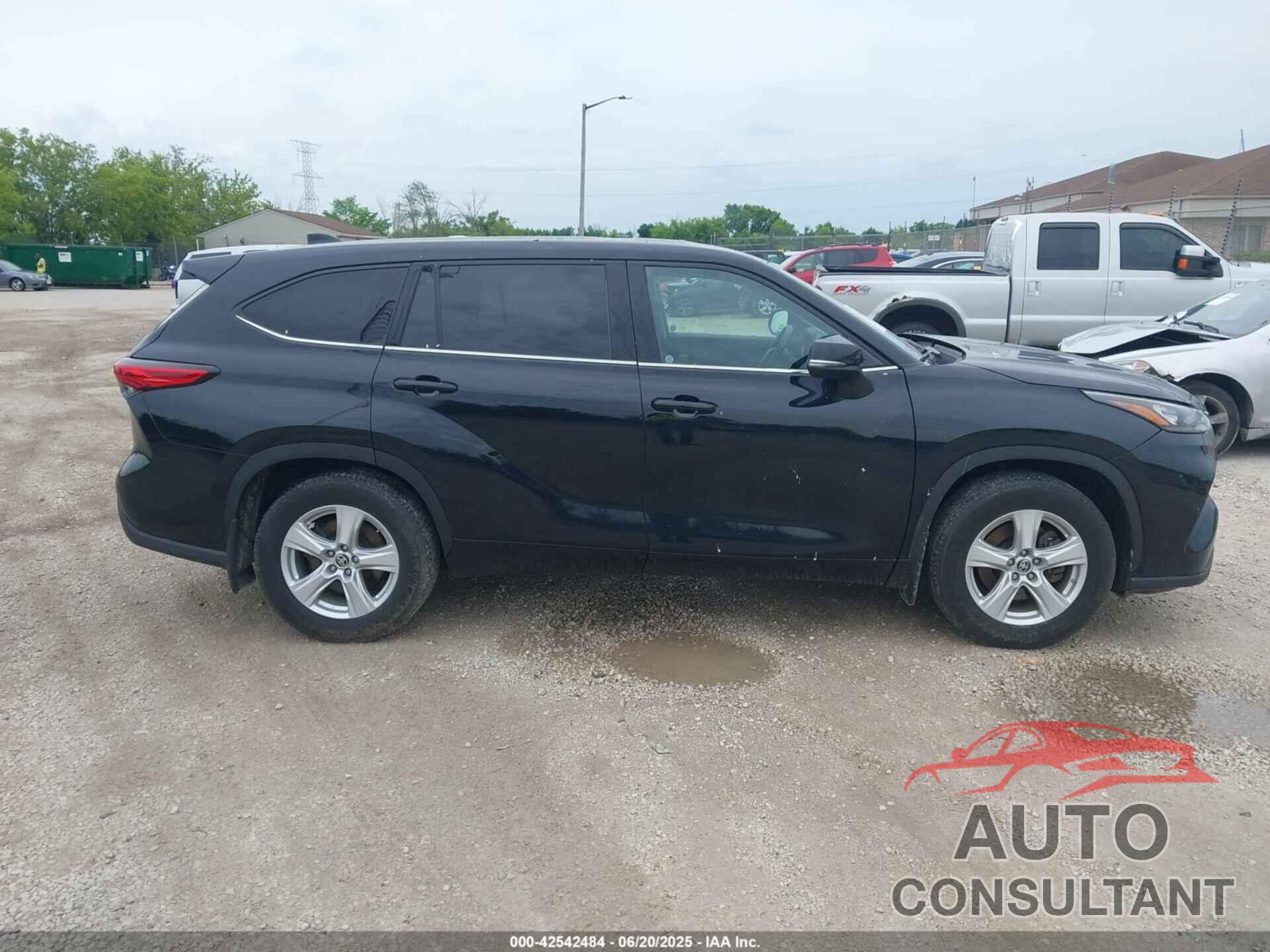 TOYOTA HIGHLANDER 2020 - 5TDBZRBH1LS507559