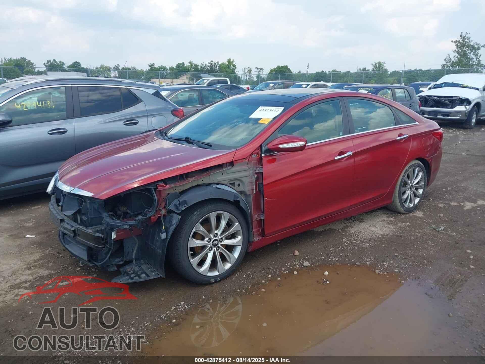 HYUNDAI SONATA 2012 - 5NPEC4ABXCH402572
