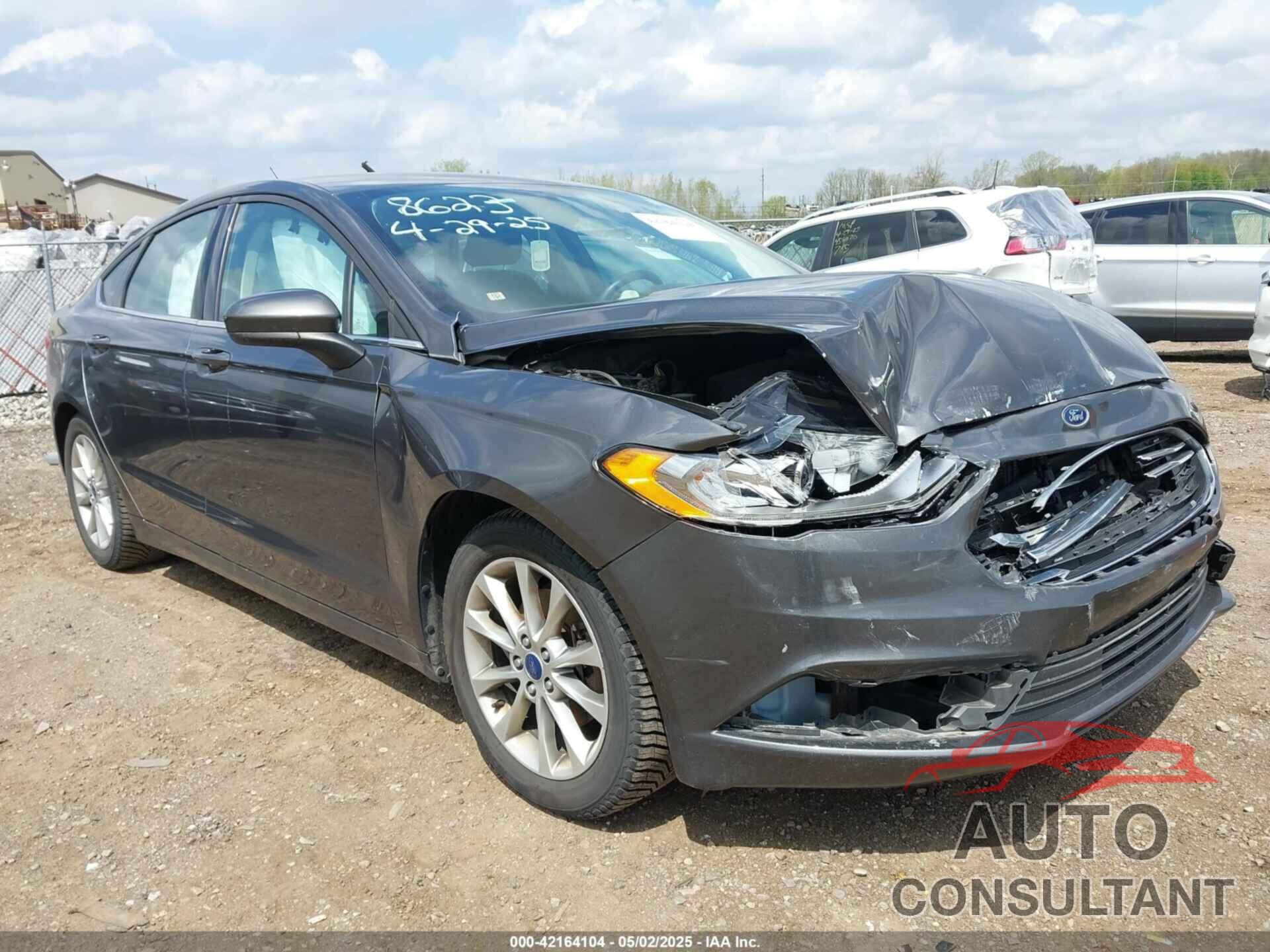 FORD FUSION 2017 - 3FA6P0HD6HR108623