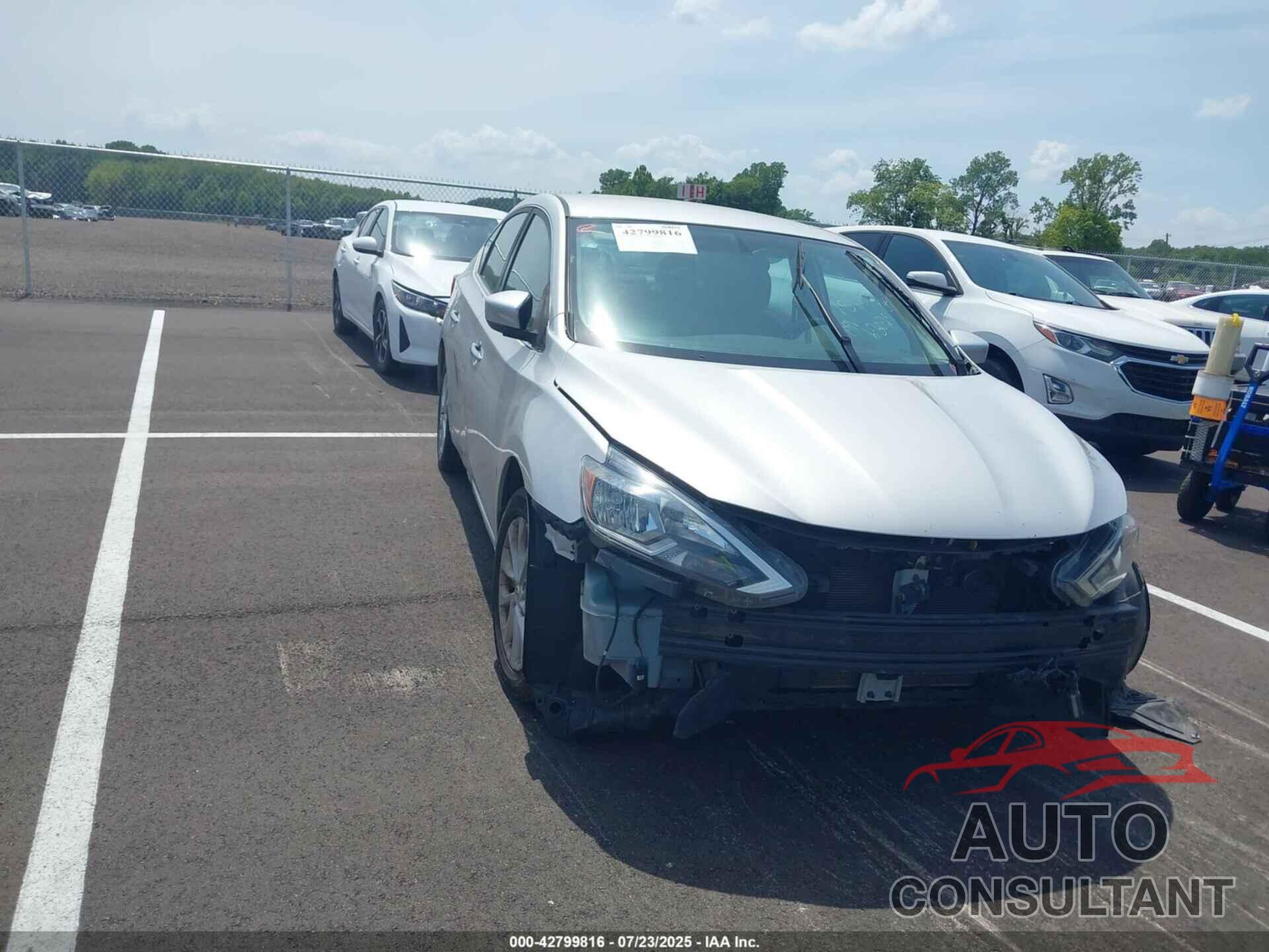 NISSAN SENTRA 2019 - 3N1AB7AP6KL613560