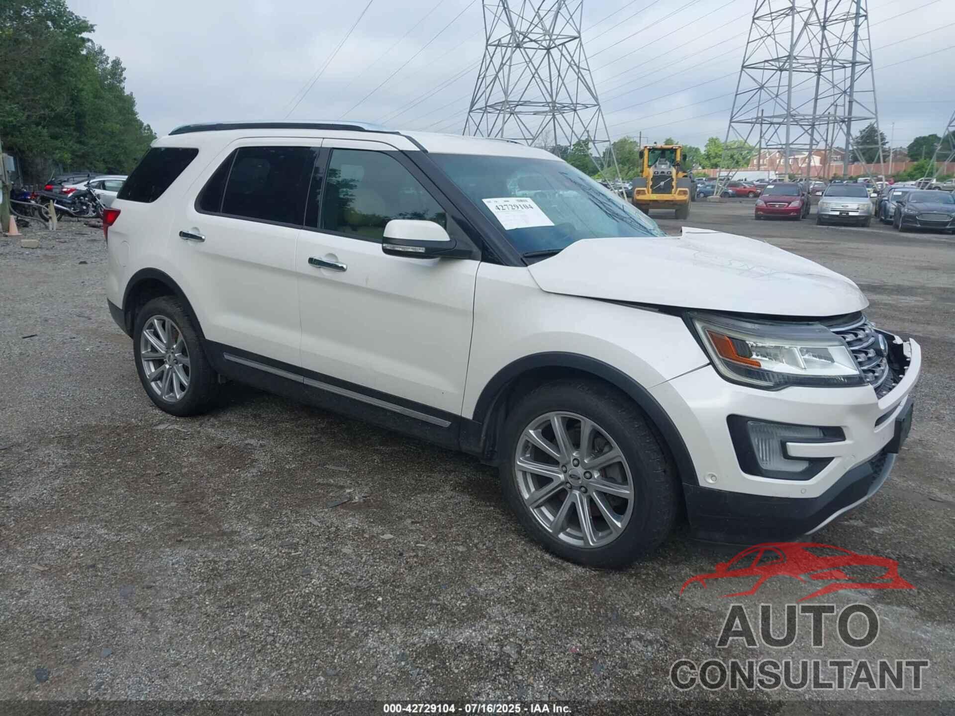 FORD EXPLORER 2017 - 1FM5K8FH7HGB65232