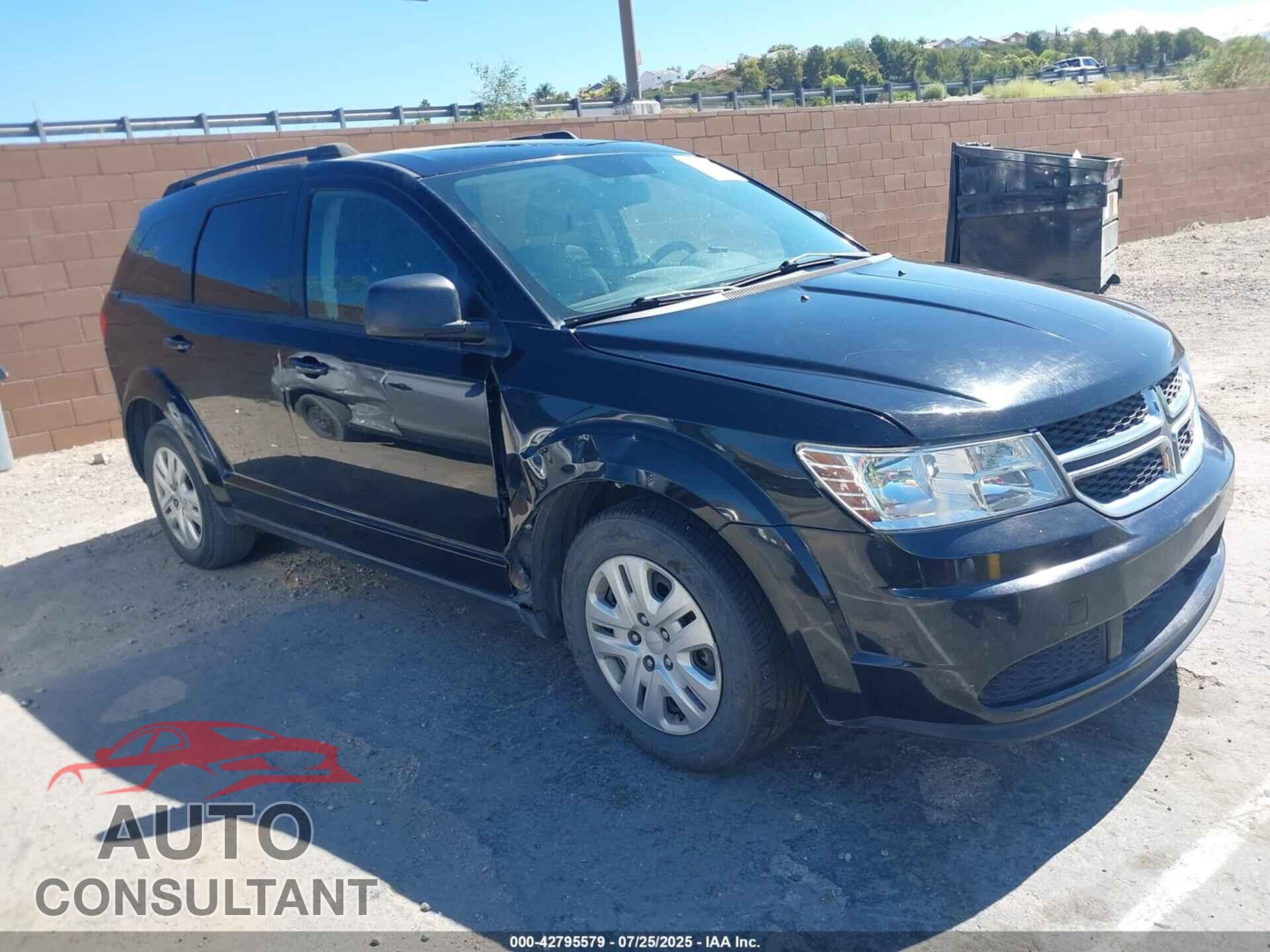 DODGE JOURNEY 2017 - 3C4PDCAB1HT581320