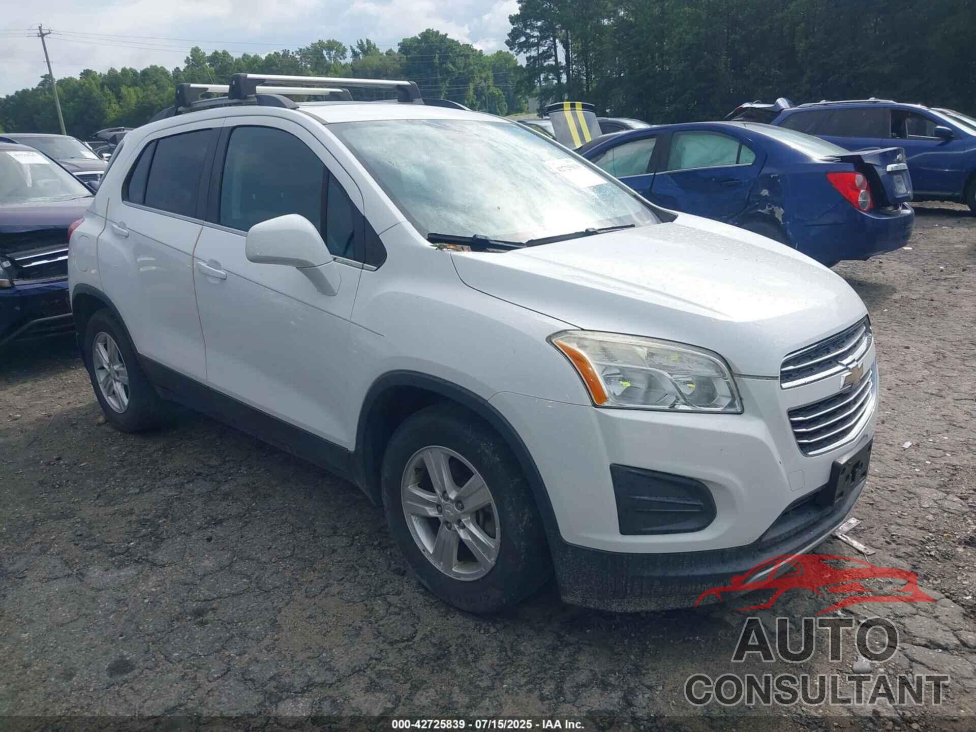 CHEVROLET TRAX 2015 - 3GNCJLSB8FL172810