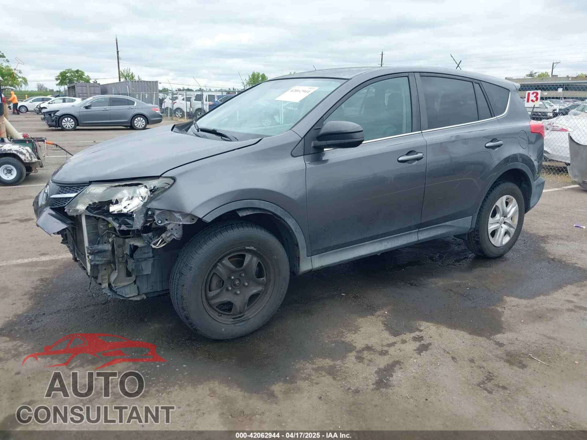 TOYOTA RAV4 2013 - 2T3BFREV7DW024894
