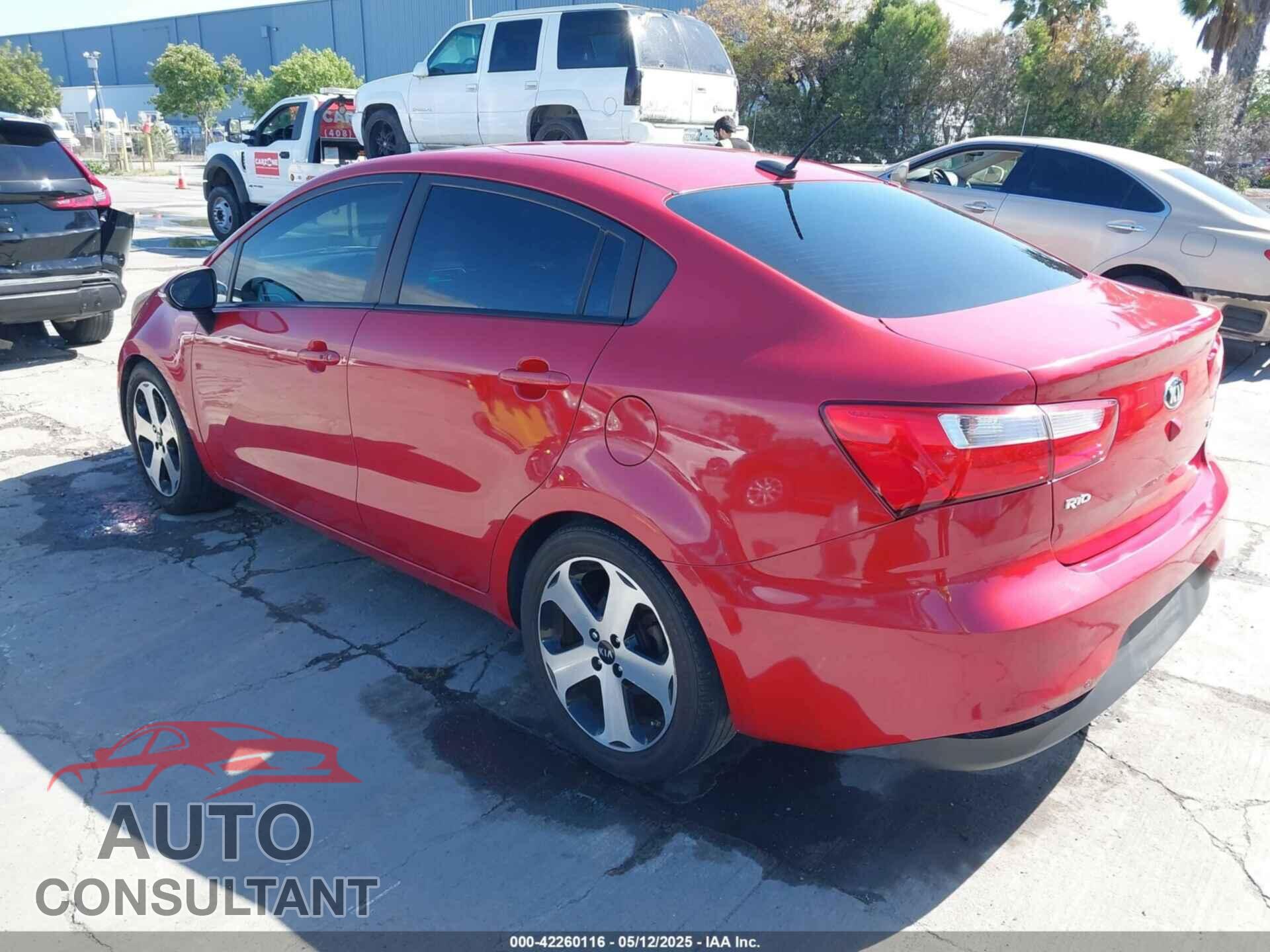 KIA RIO 2016 - KNADN4A32G6565521