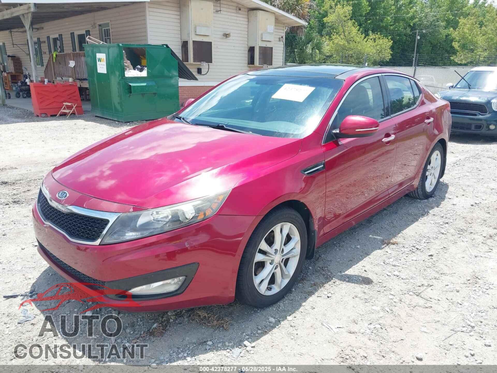 KIA OPTIMA 2012 - 5XXGN4A77CG034698
