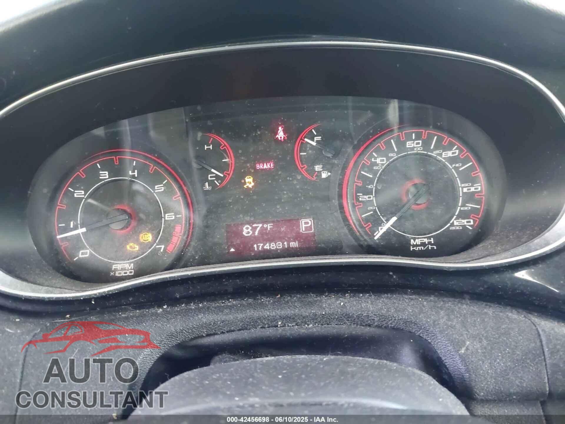 DODGE DART 2013 - 1C3CDFBA3DD214686