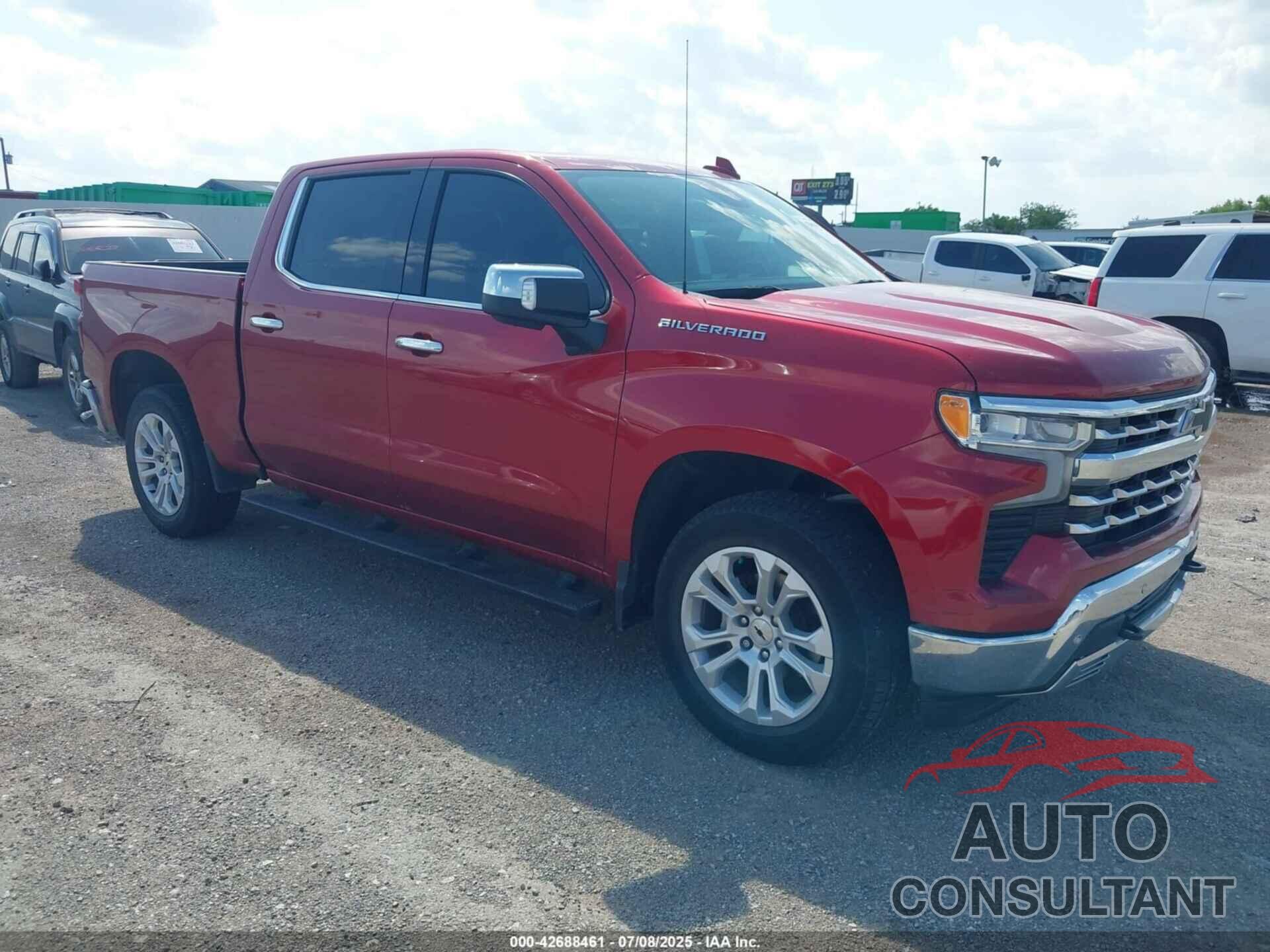 CHEVROLET SILVERADO 1500 2022 - 1GCPAEED9NZ511634