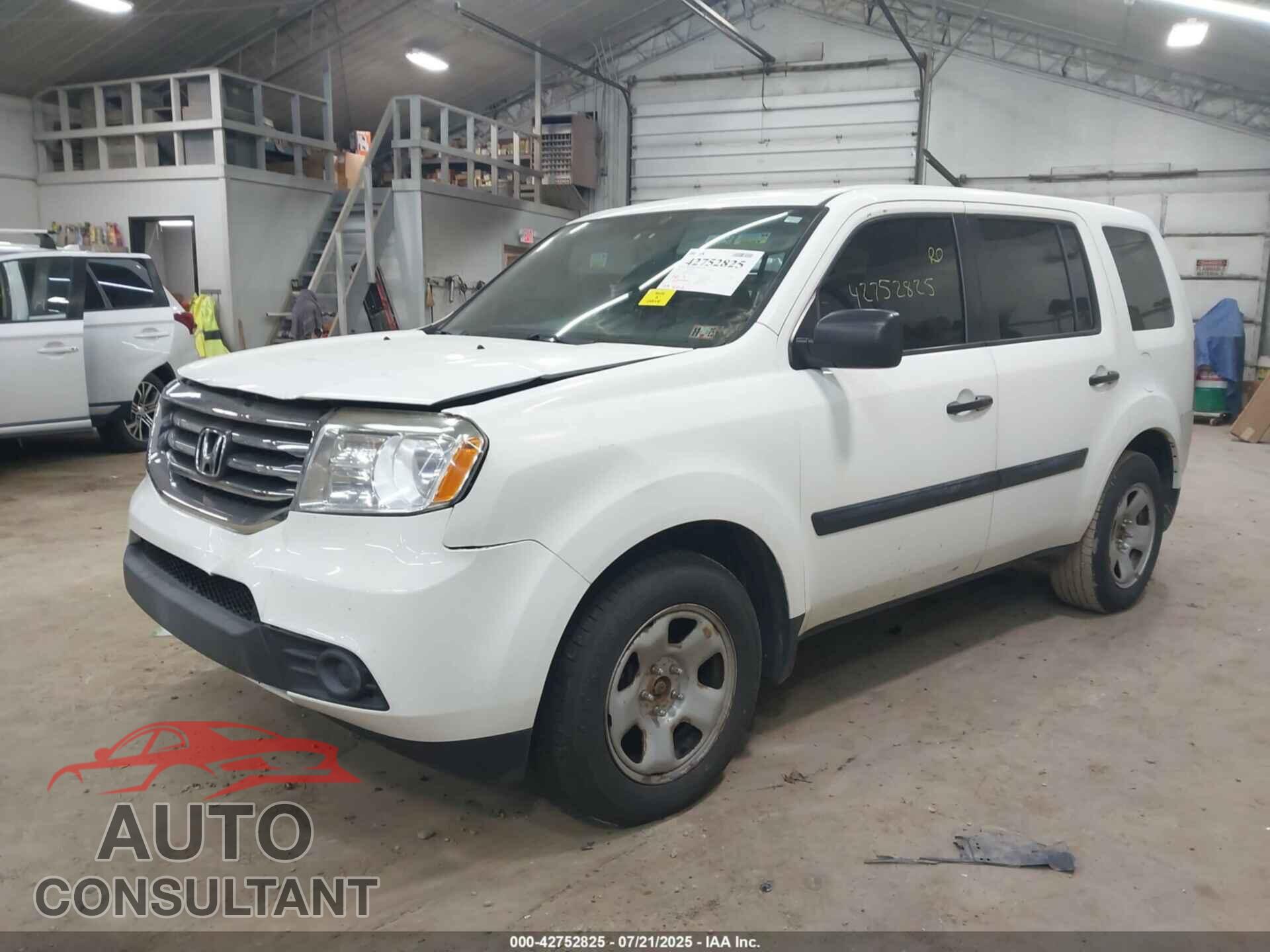 HONDA PILOT 2014 - 5FNYF4H23EB020072