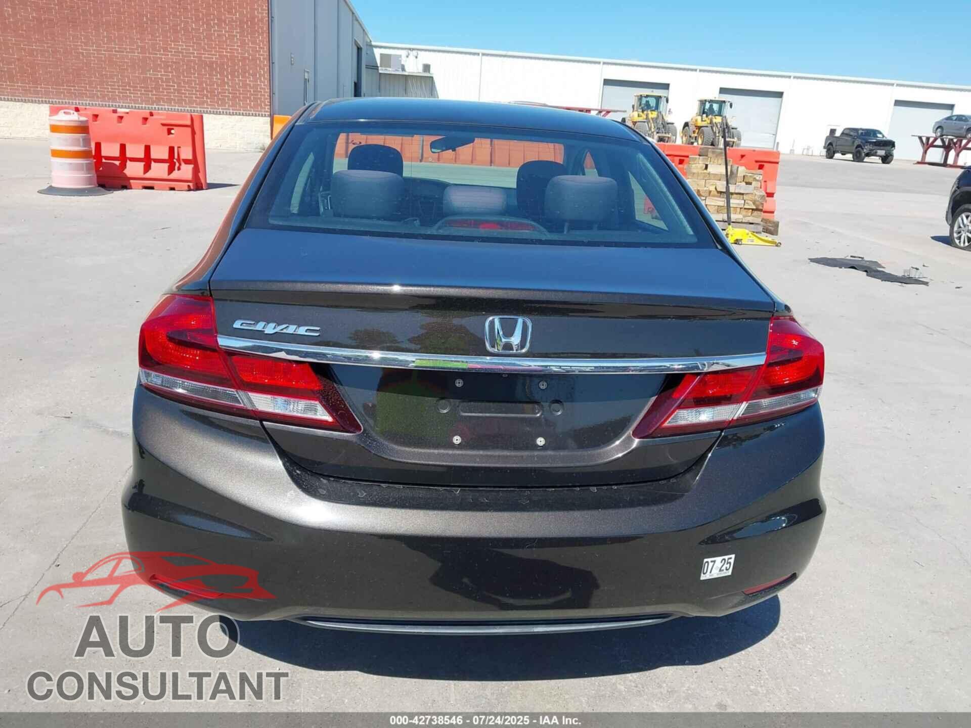 HONDA CIVIC 2013 - 19XFB2F51DE068159