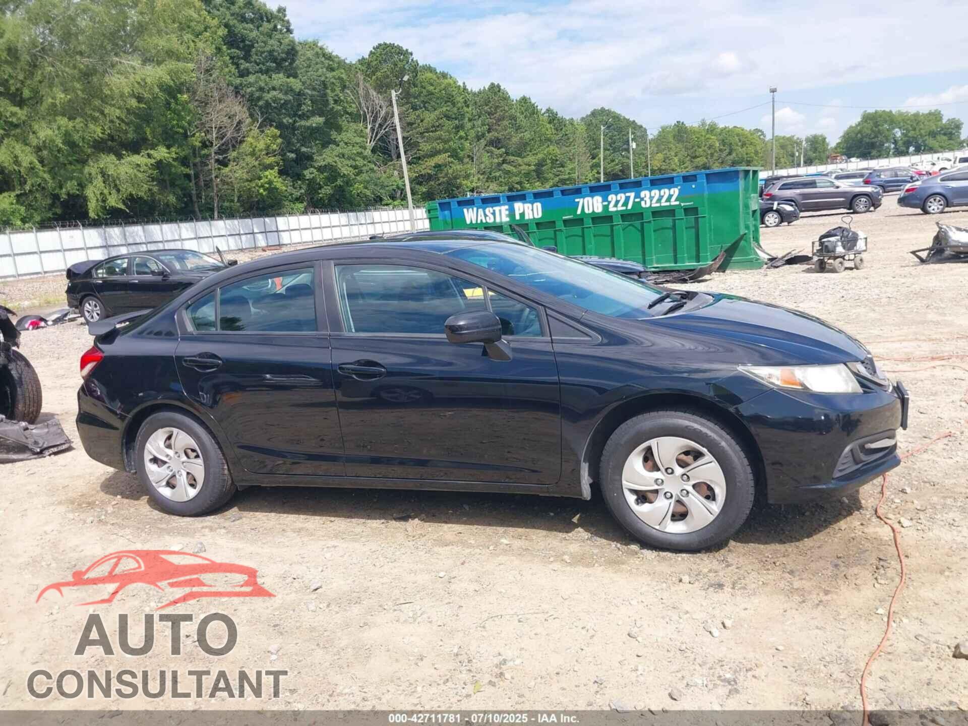 HONDA CIVIC 2014 - 19XFB2F56EE014079