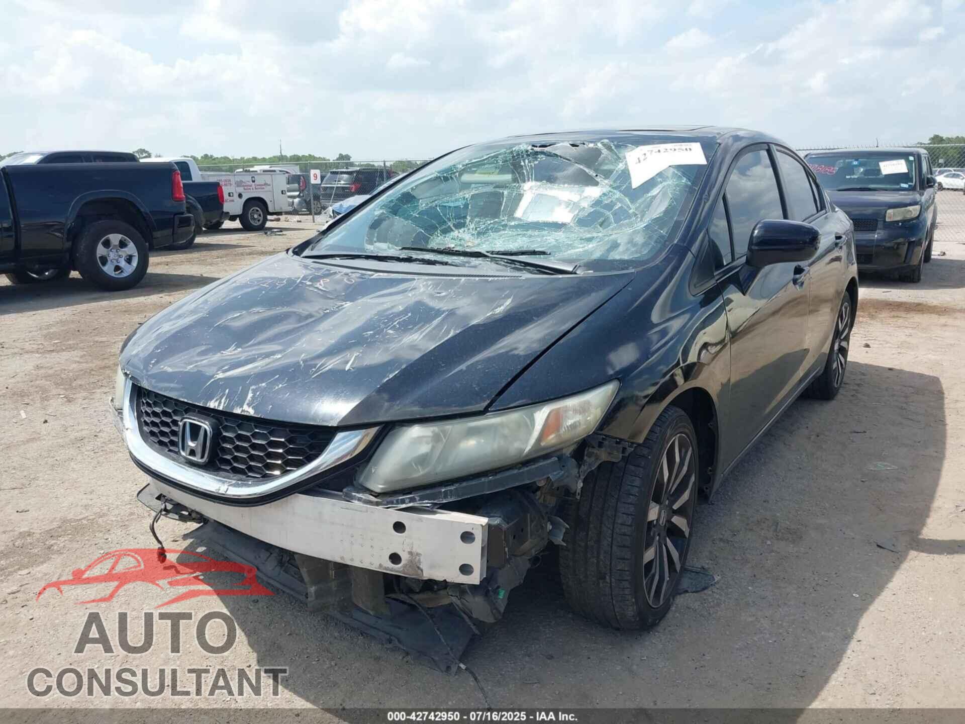 HONDA CIVIC 2015 - 19XFB2F92FE063218