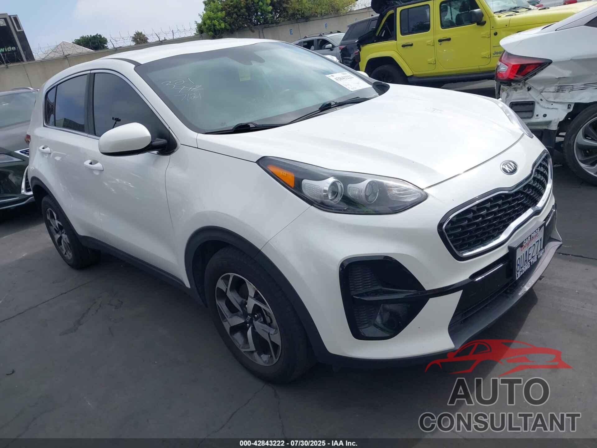 KIA SPORTAGE 2021 - KNDPM3AC8M7903958