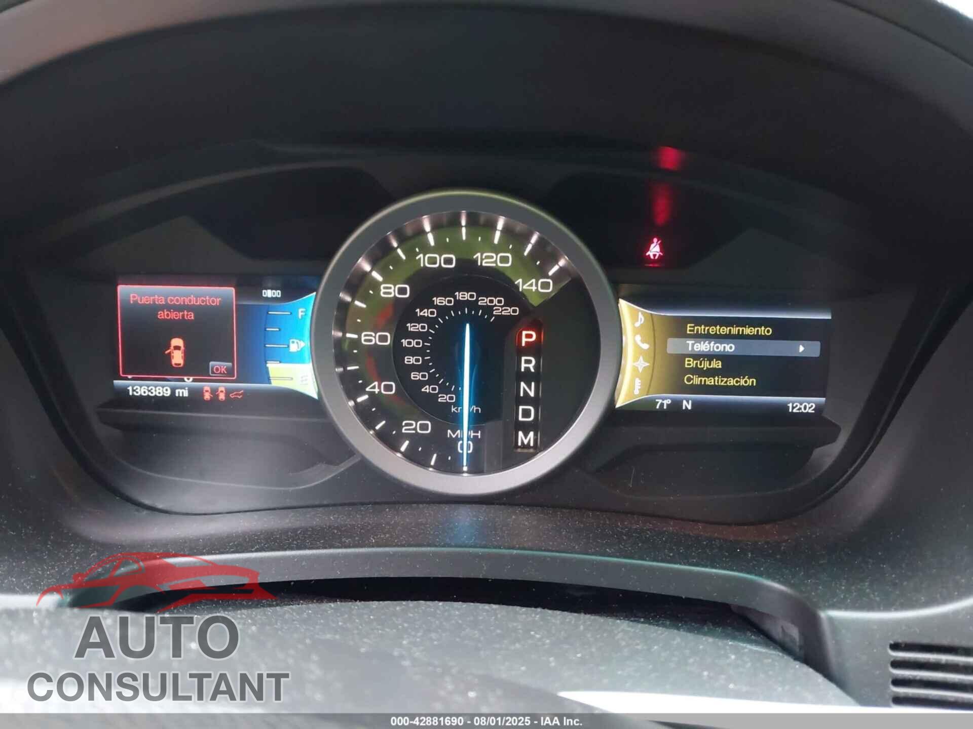 FORD EXPLORER 2013 - 1FM5K8D85DGA52912