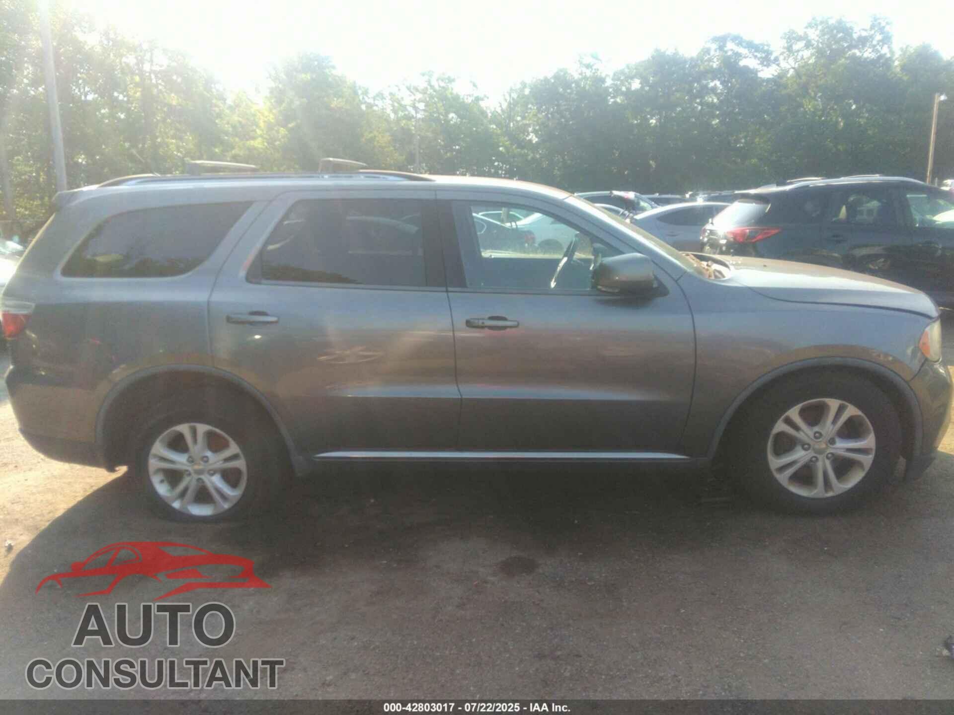 DODGE DURANGO 2011 - 1D4RE4GG4BC732459