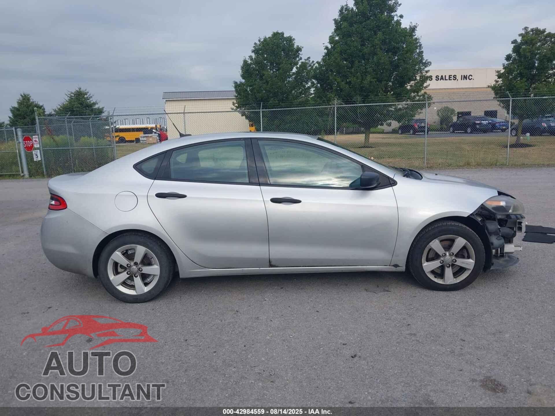 DODGE DART 2013 - 1C3CDFAA0DD210130