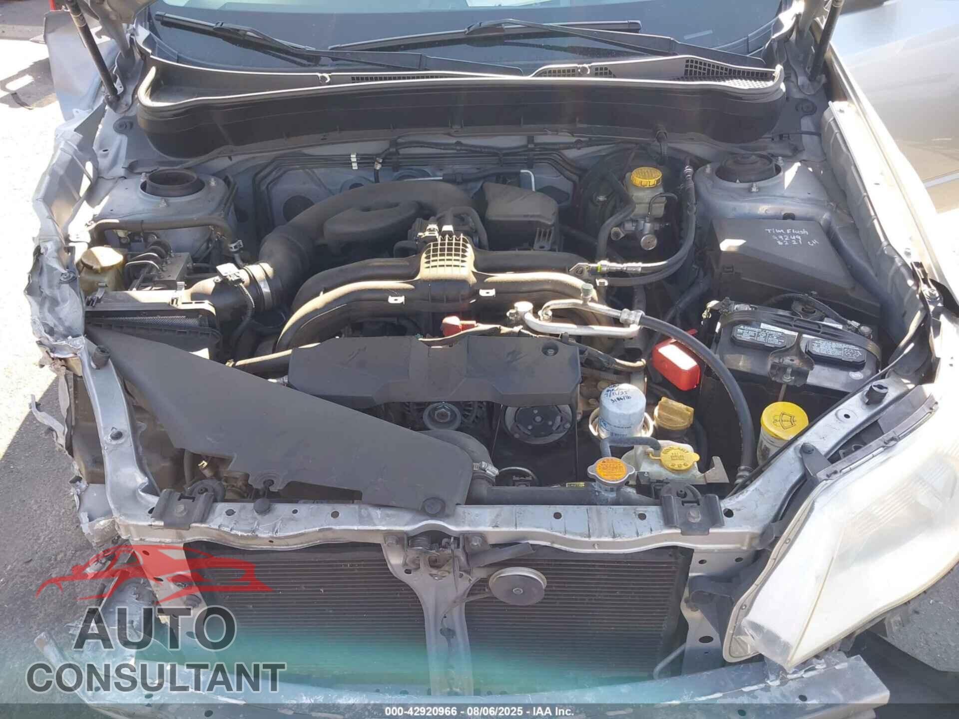SUBARU FORESTER 2012 - JF2SHAEC9CH459707