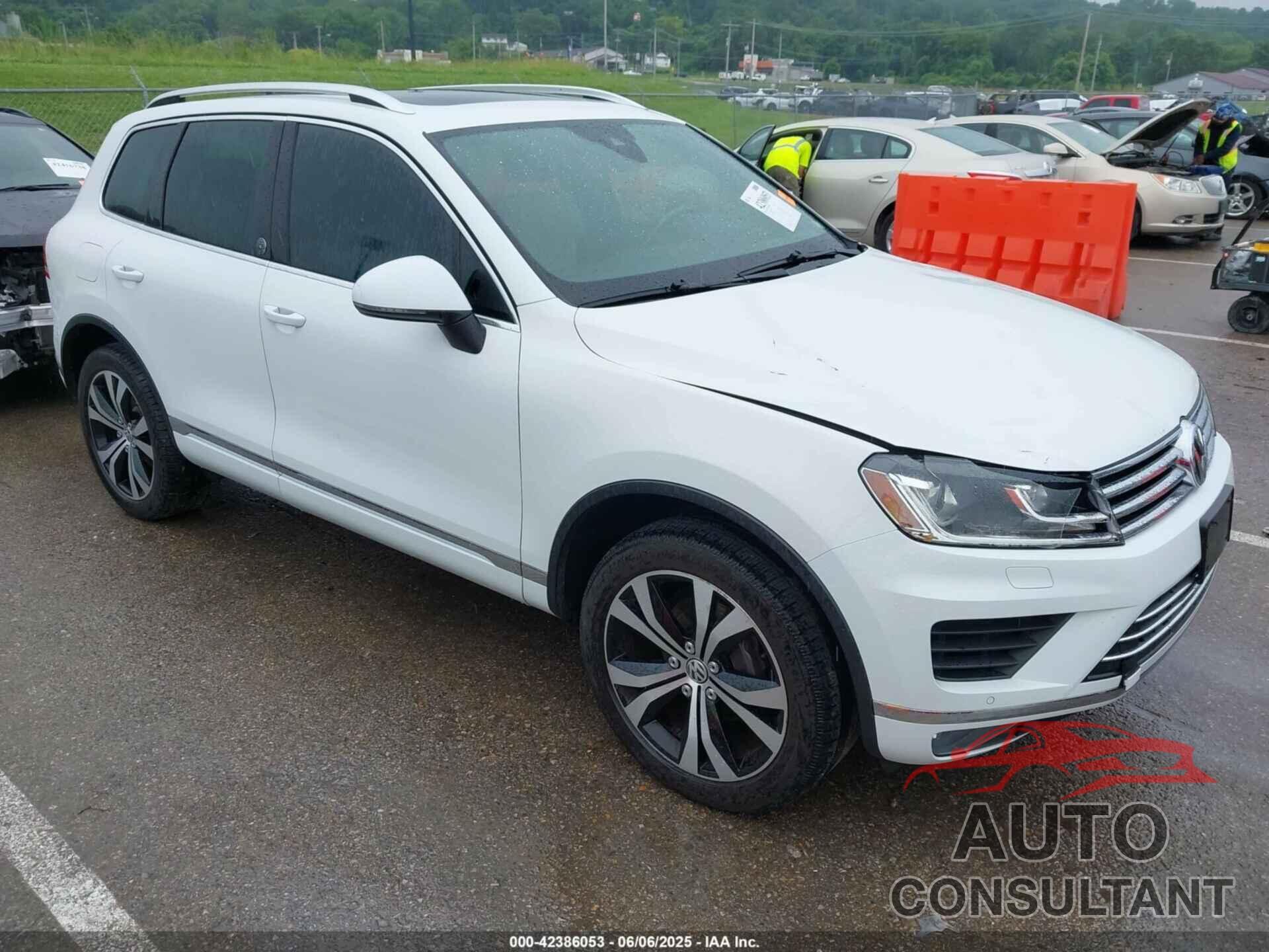 VOLKSWAGEN TOUAREG 2017 - WVGRF7BPXHD002718