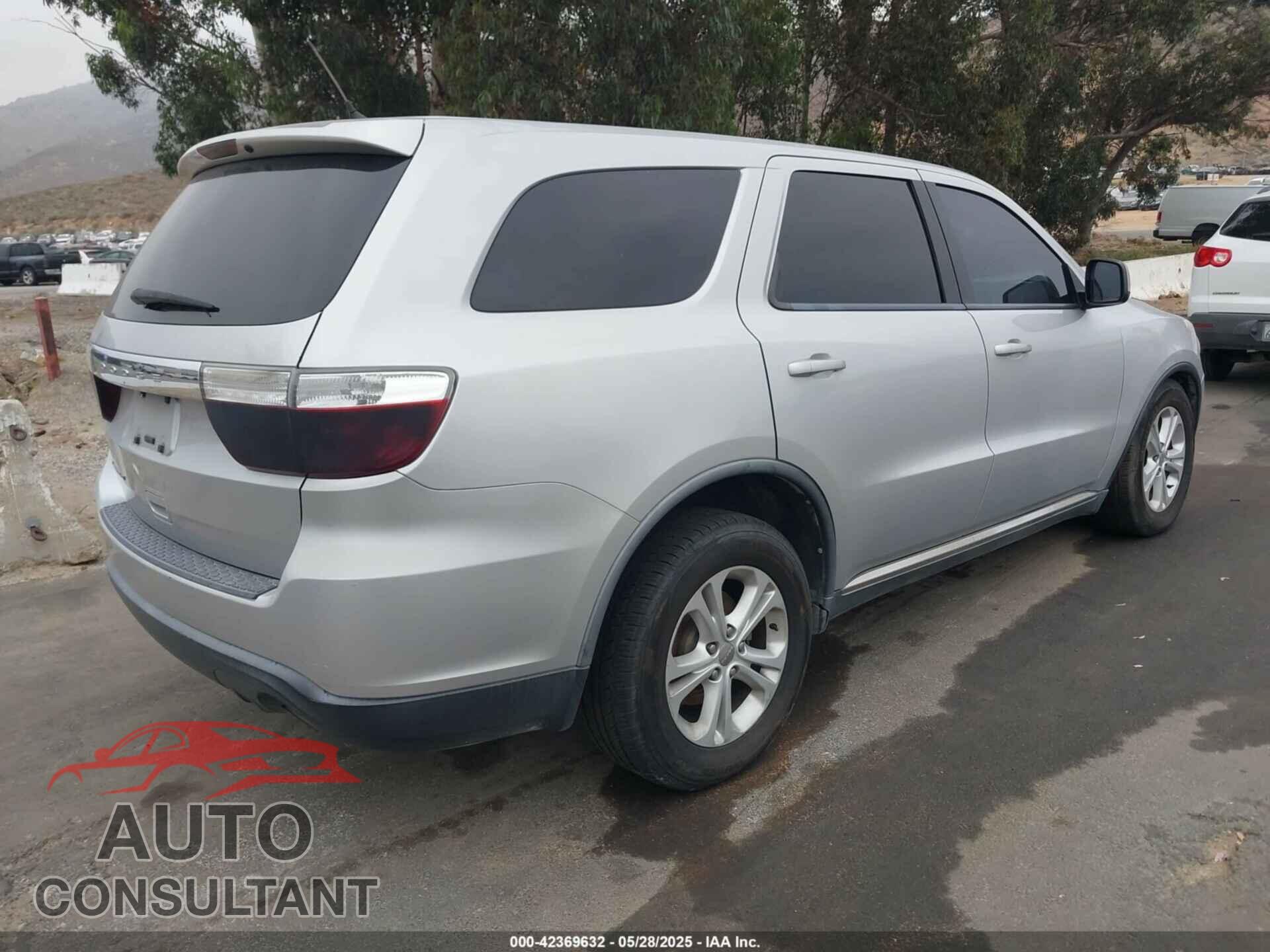 DODGE DURANGO 2012 - 1C4RDHAG5CC216838