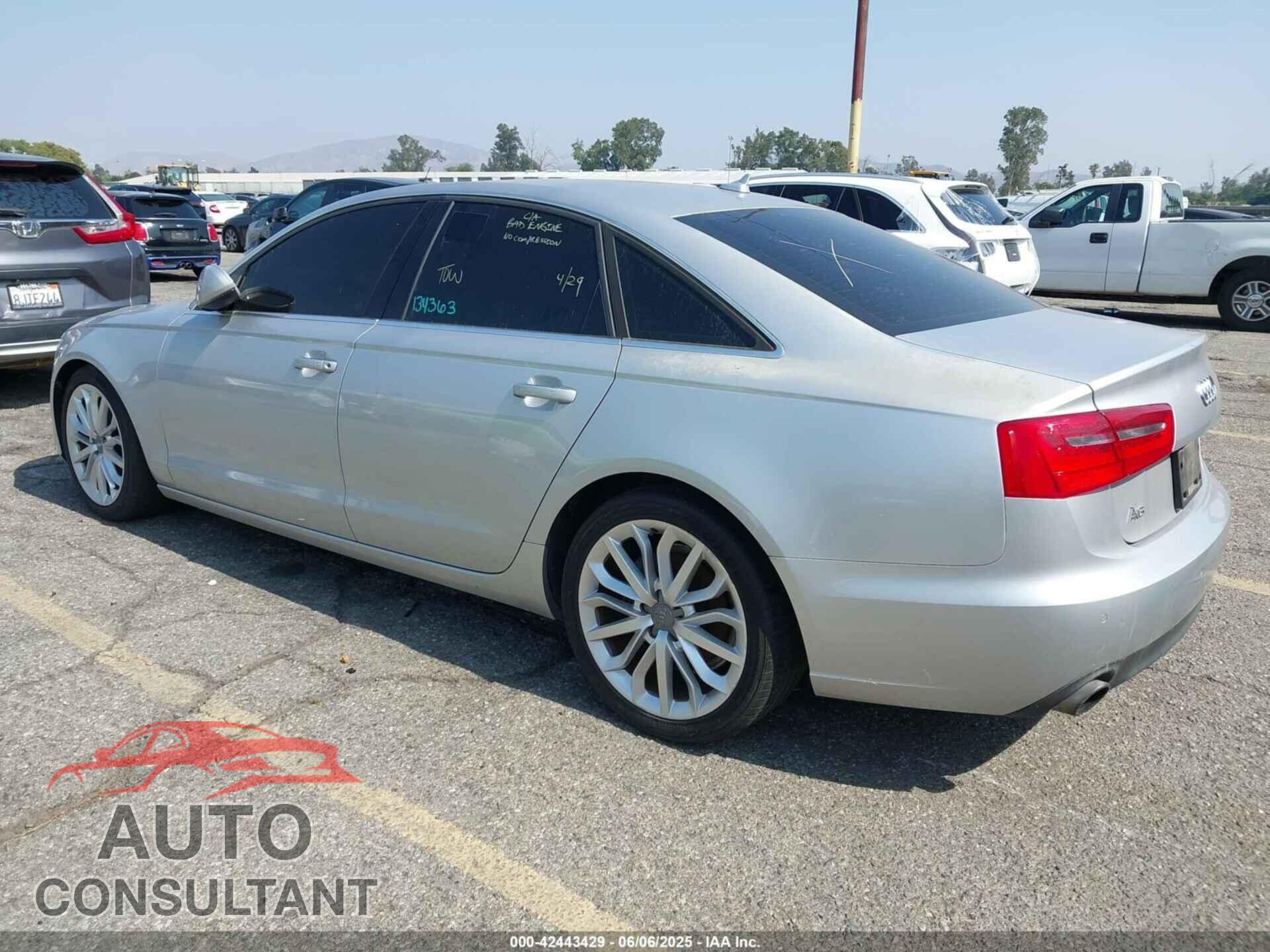 AUDI A6 2013 - WAUDFAFC7DN026558