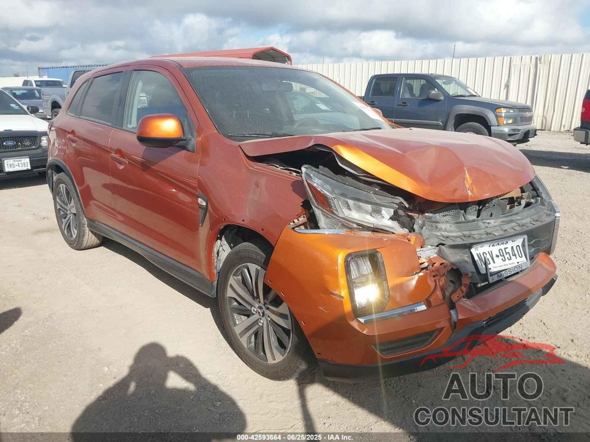 MITSUBISHI OUTLANDER SPORT 2020 - JA4AP3AU6LU005035
