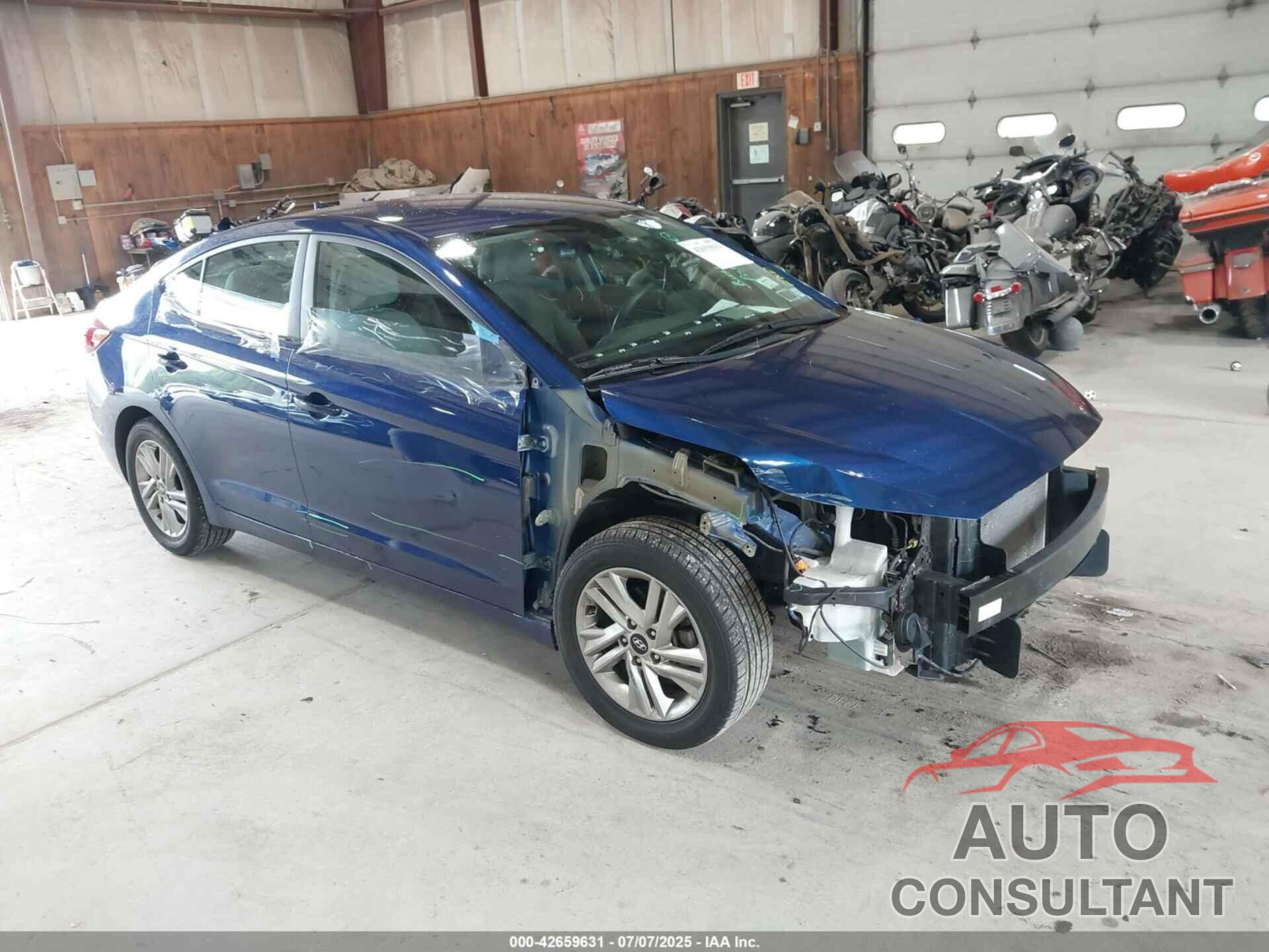 HYUNDAI ELANTRA 2020 - 5NPD84LFXLH528945