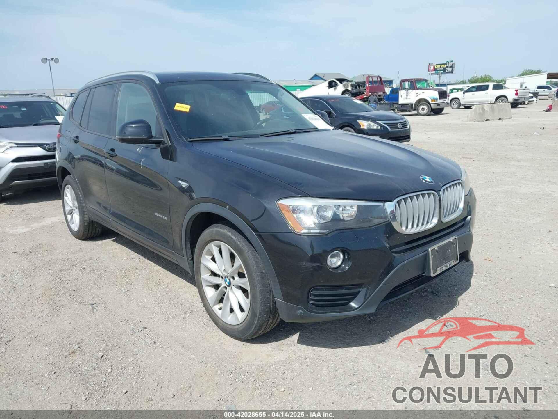 BMW X3 2015 - 5UXWZ7C51F0M82937