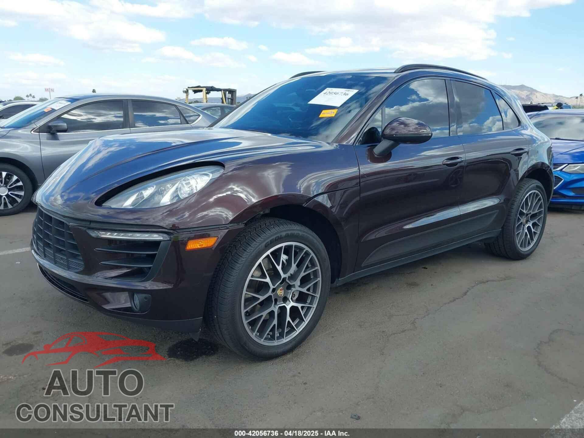PORSCHE MACAN 2015 - WP1AB2A55FLB73006