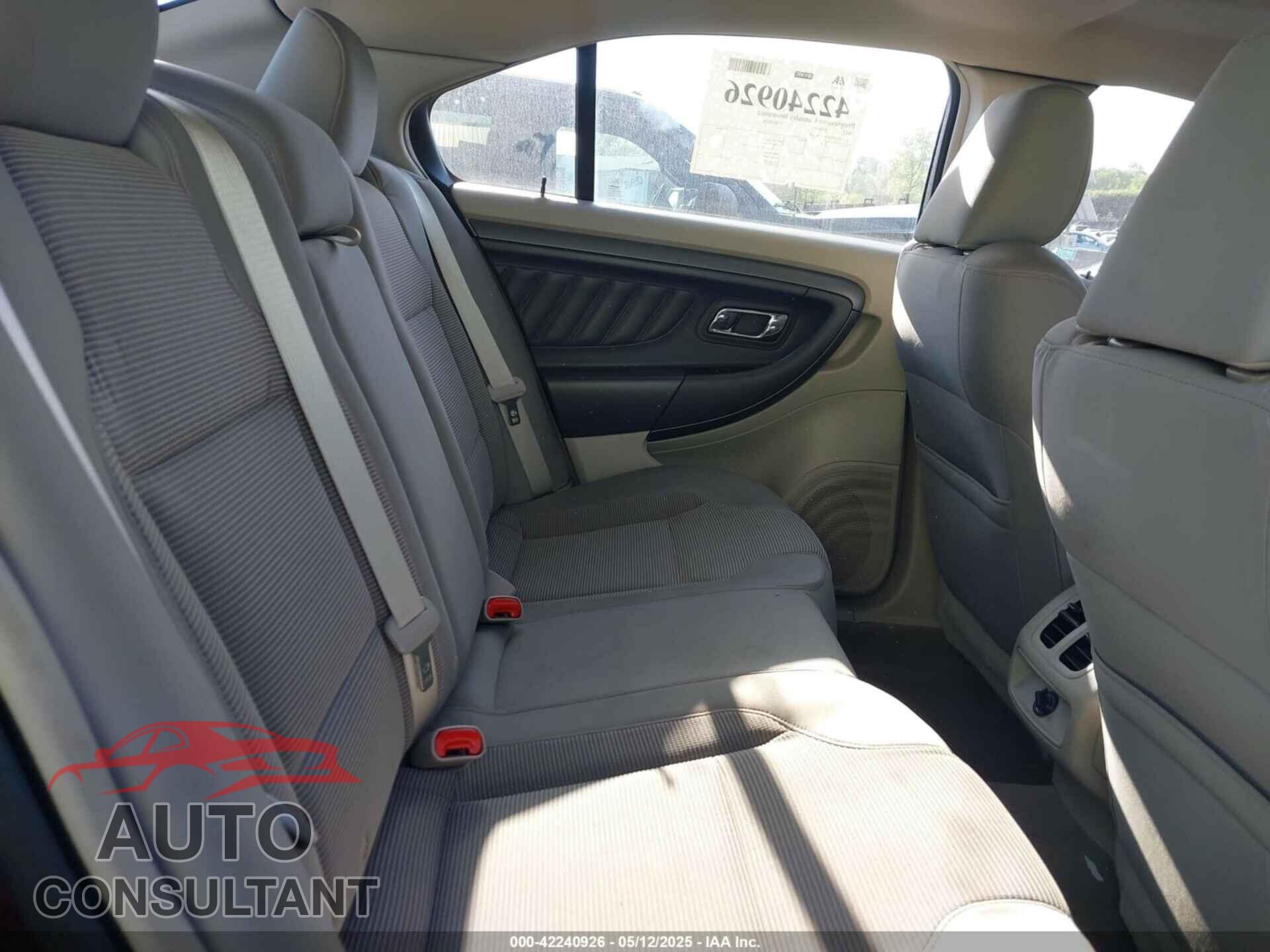 FORD TAURUS 2012 - 1FAHP2EW5CG120997