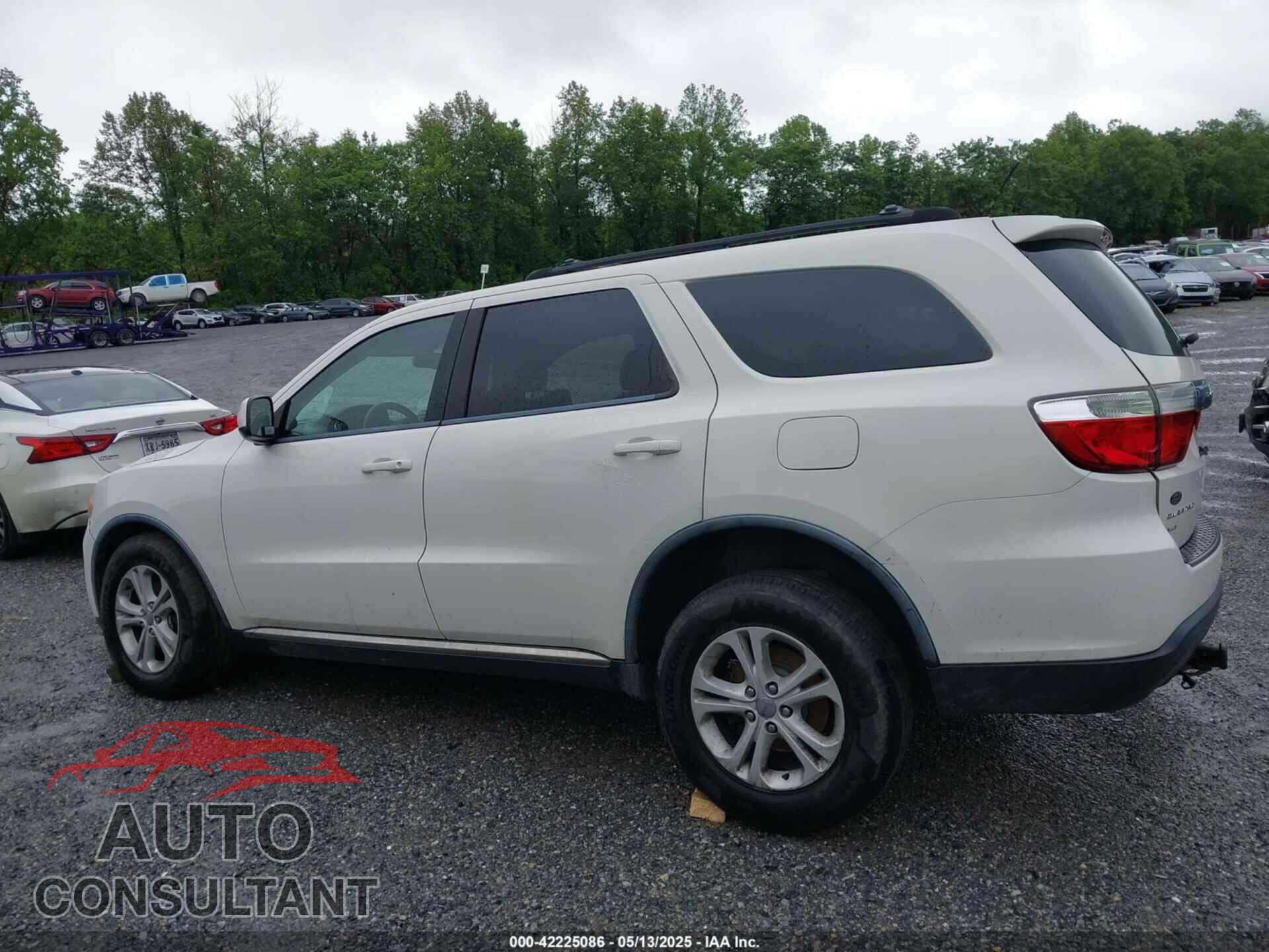 DODGE DURANGO 2012 - 1C4RDJAG7CC122287