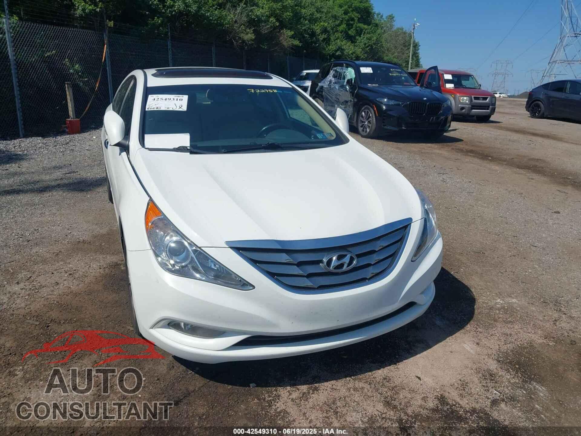 HYUNDAI SONATA 2013 - 5NPEC4AC7DH722958
